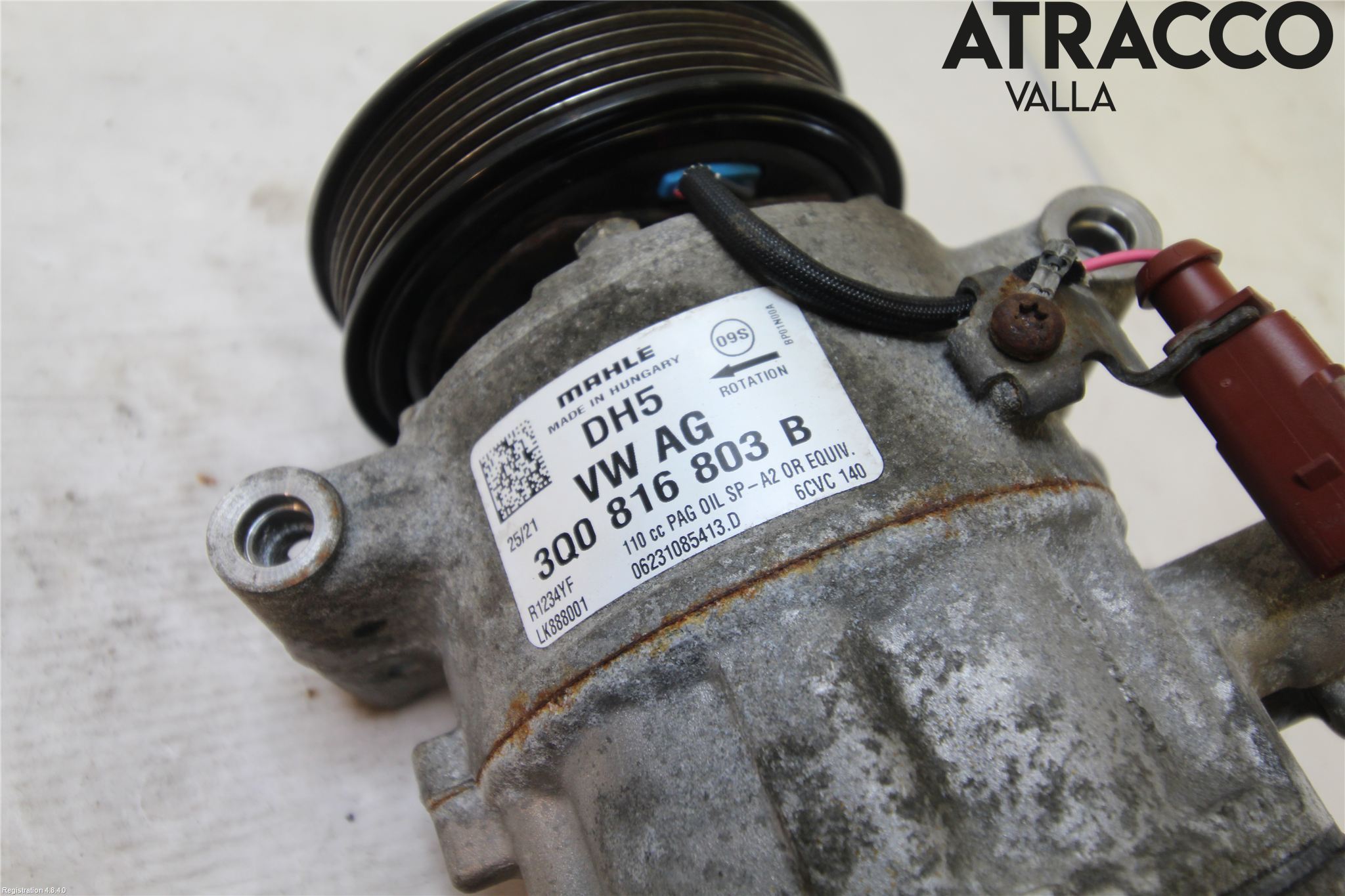 Volkswagen VW TRANSP/CARAVELLE (T6) 16-22 Varme Ac Kompressor