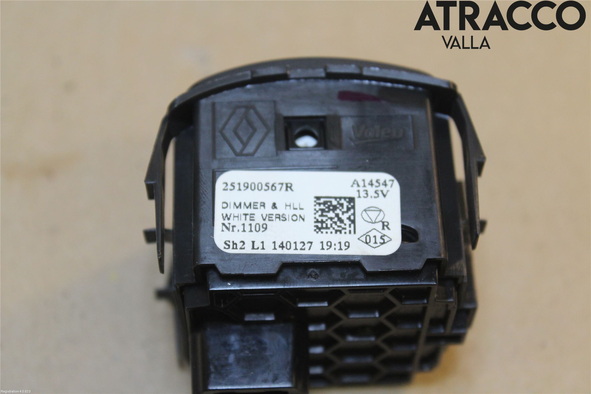 Renault MEGANE III 09-15 Frontlykt Lysspredderreg