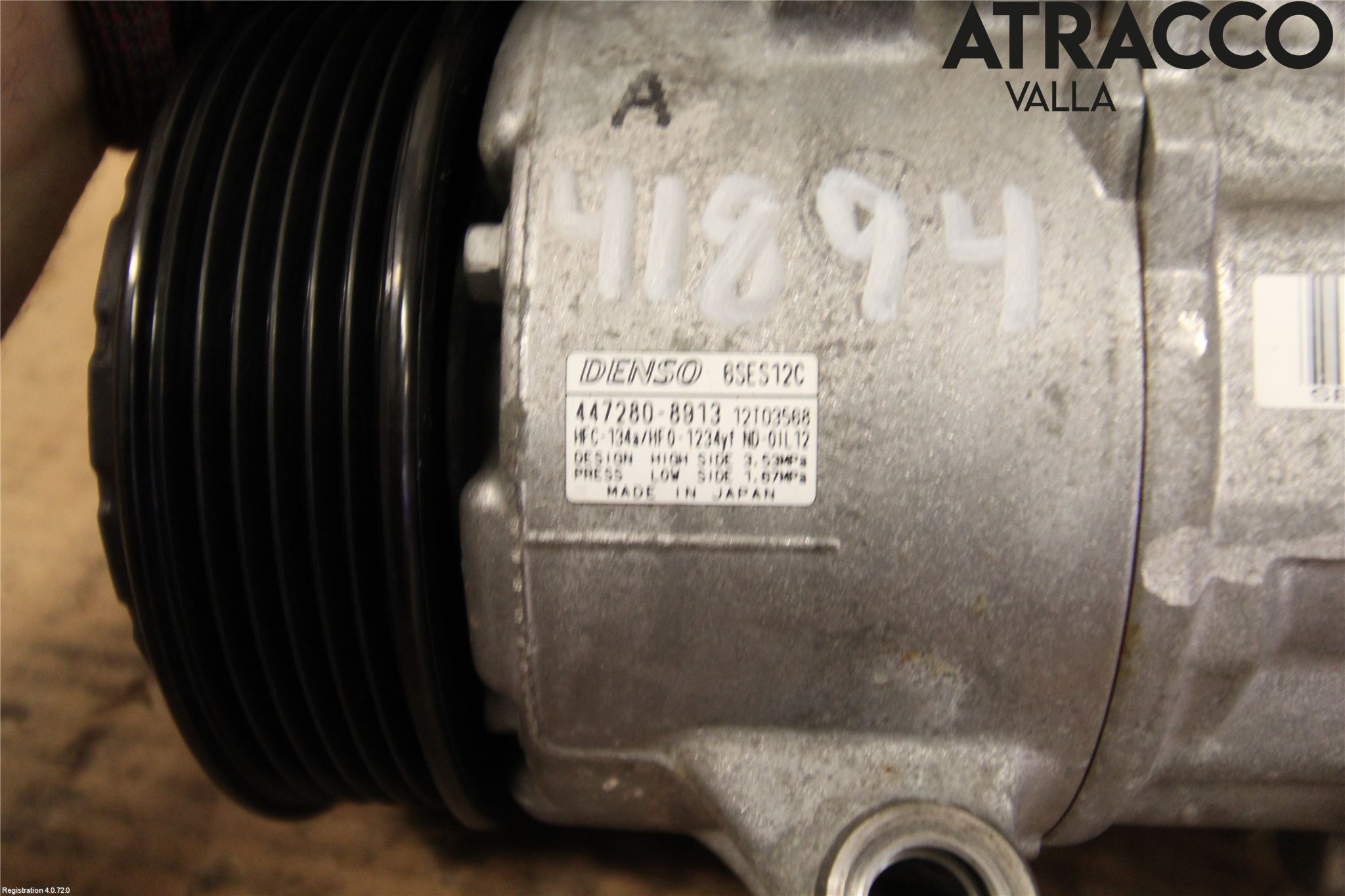 Toyota AURIS 13-19 Varme Ac Kompressor