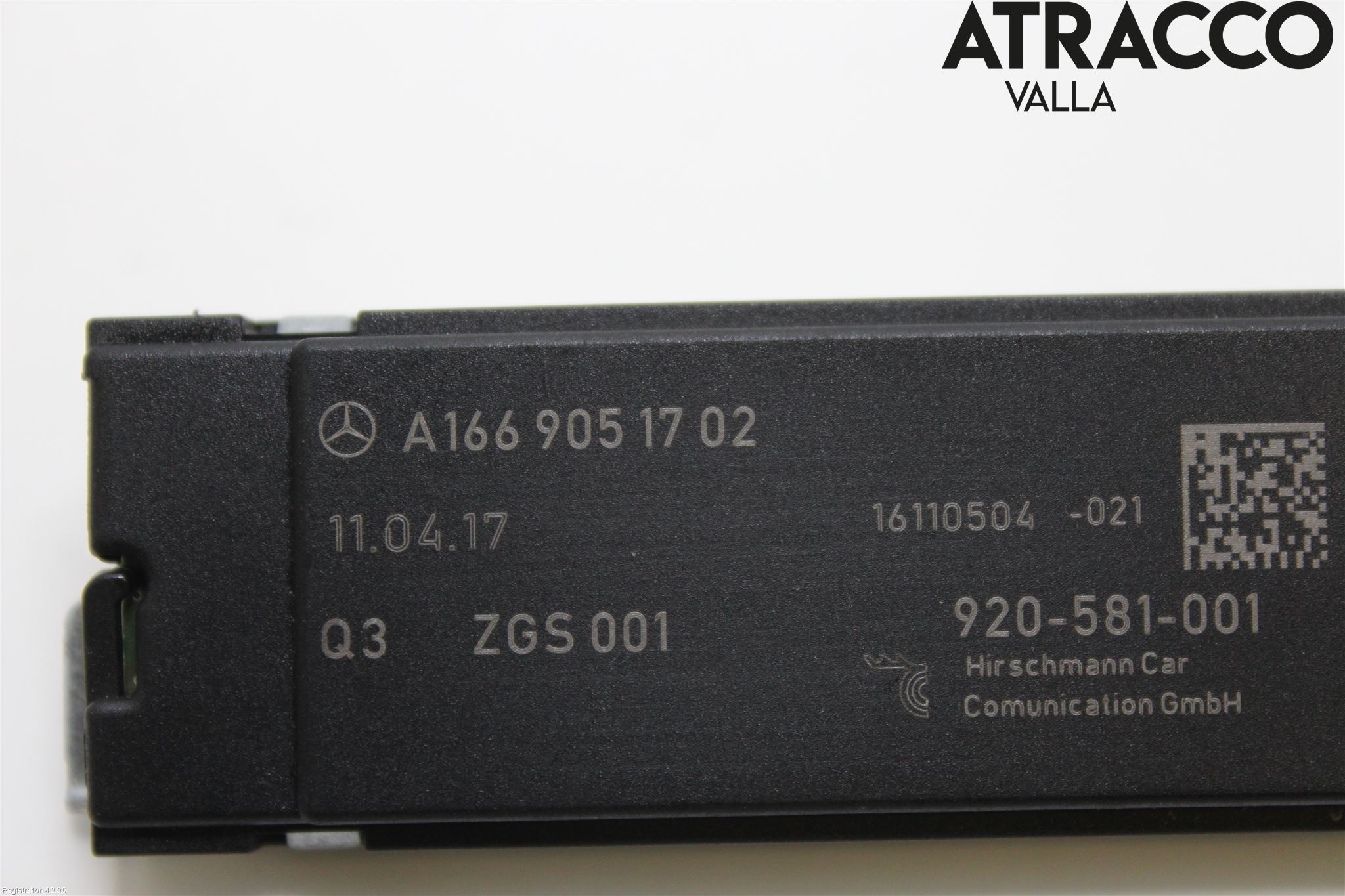 Mercedes-Benz MB C-KLASS (W205) 14-21 Stereo Antenneforsterker