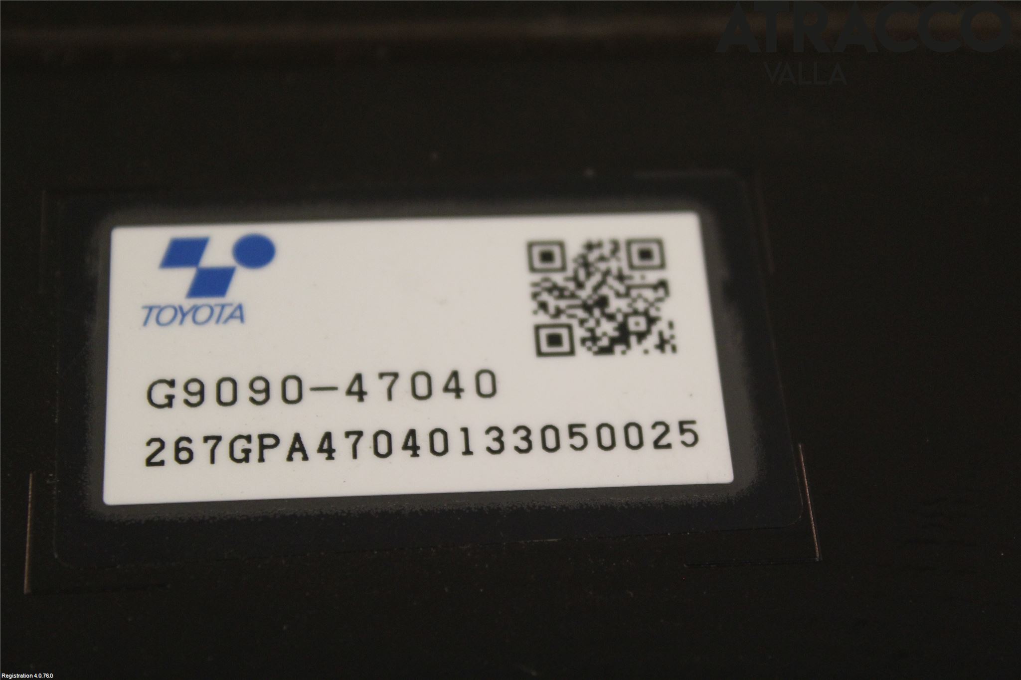 Toyota PRIUS ZVW30 09-20 Batterilader Hybrid