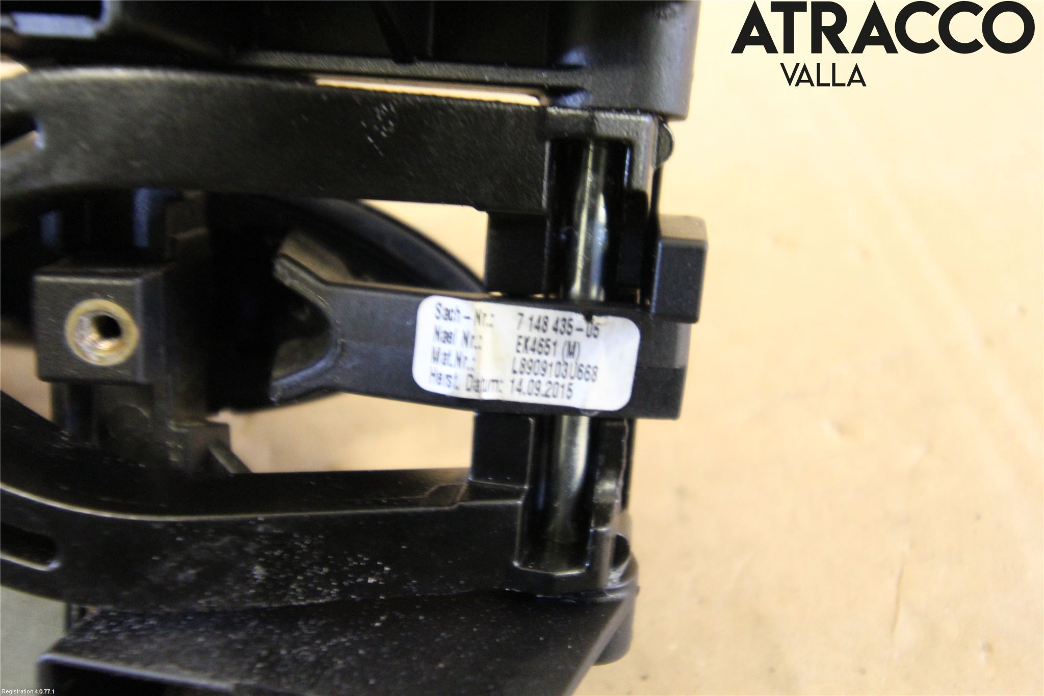 BMW 5 F10/F11/F18 09-17 Dørhandtak Ytre Venstre