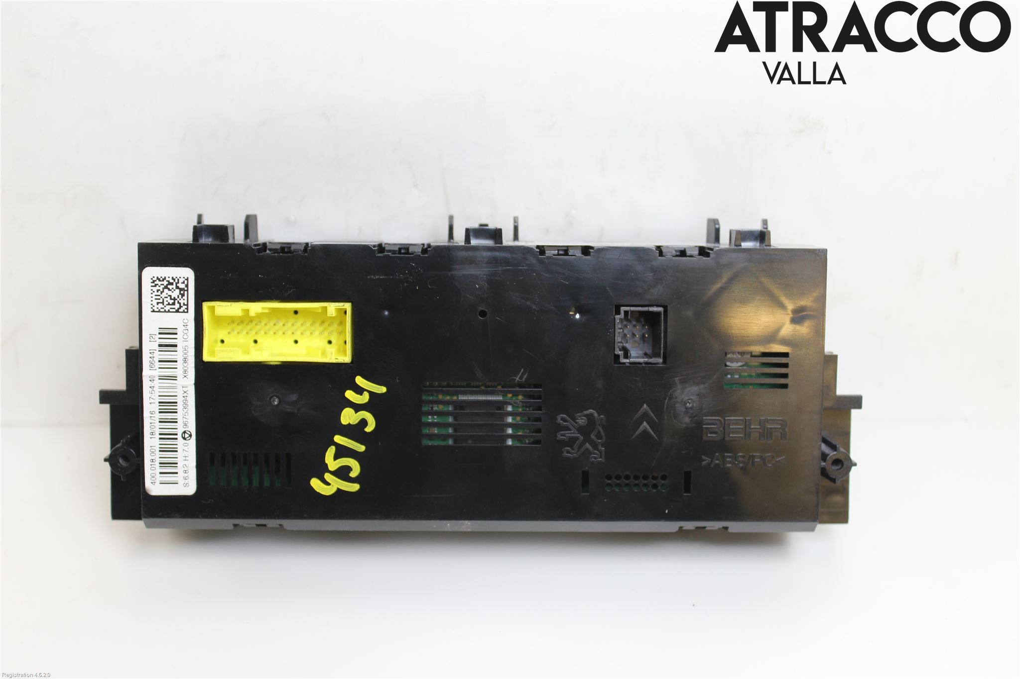 Citroen C3 10-17 Varme Ac Betjening-Display