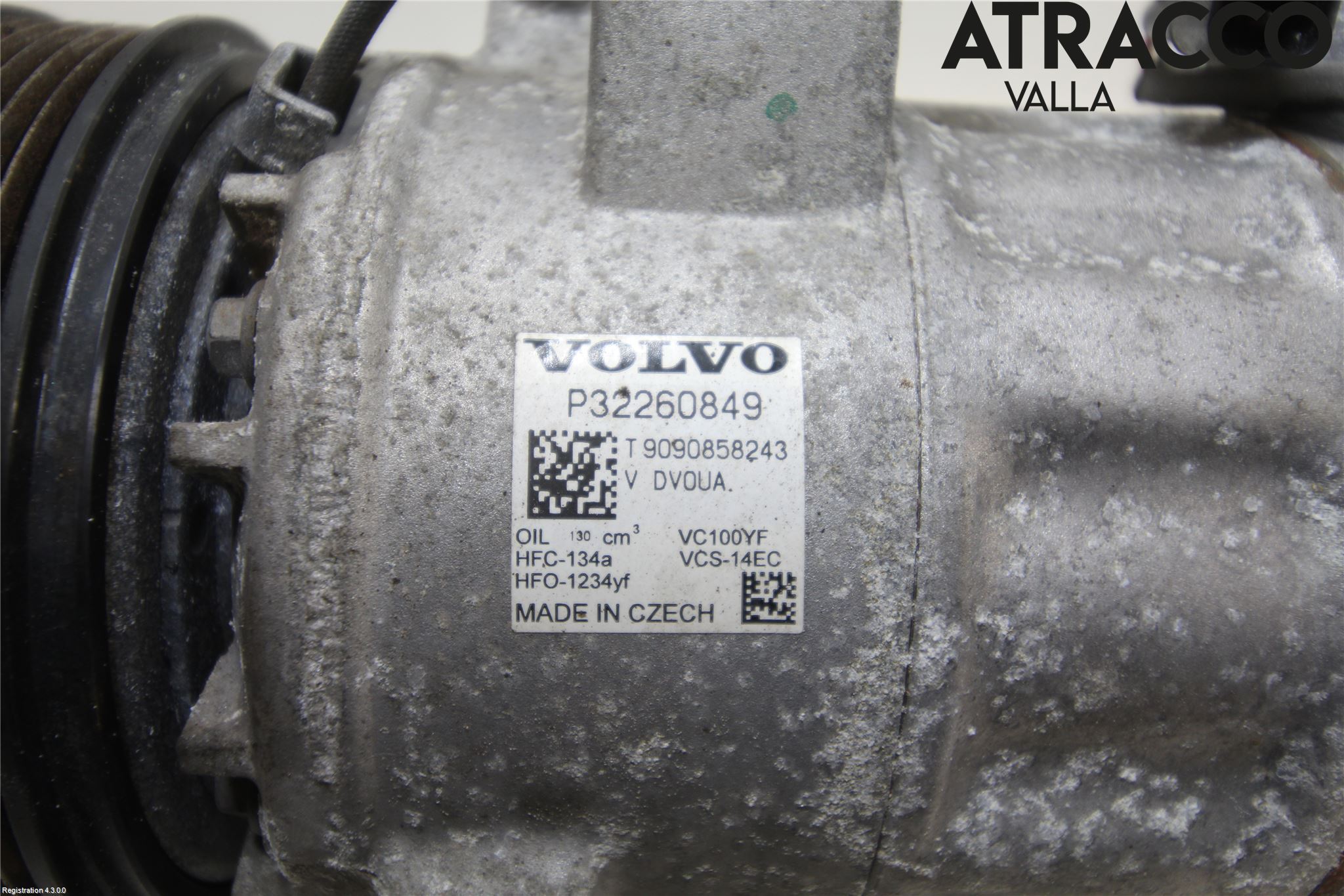Volvo V60 19- Varme Ac Kompressor