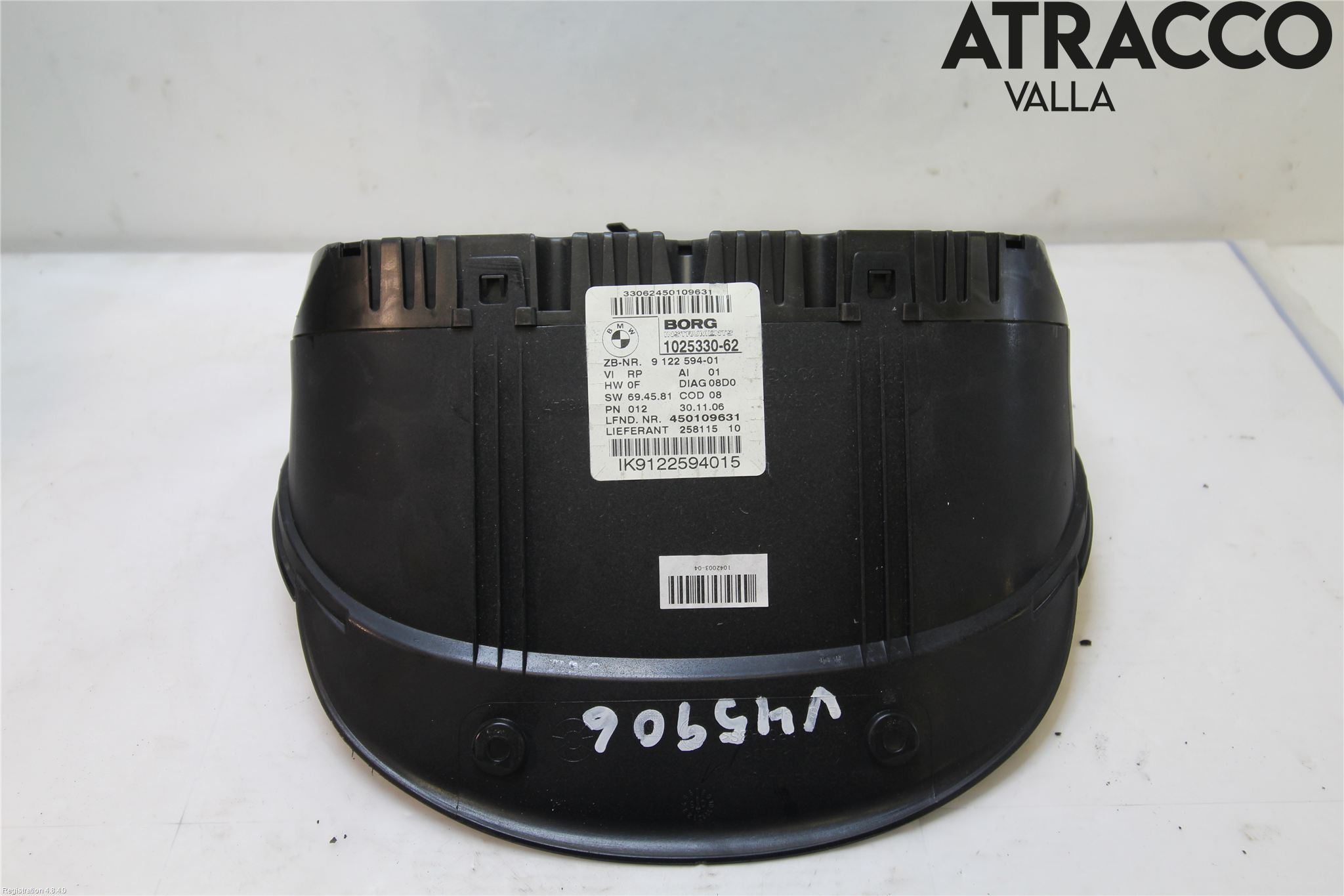 BMW 3 E90/91 SED/TOU 05-12 Instr Kombinert