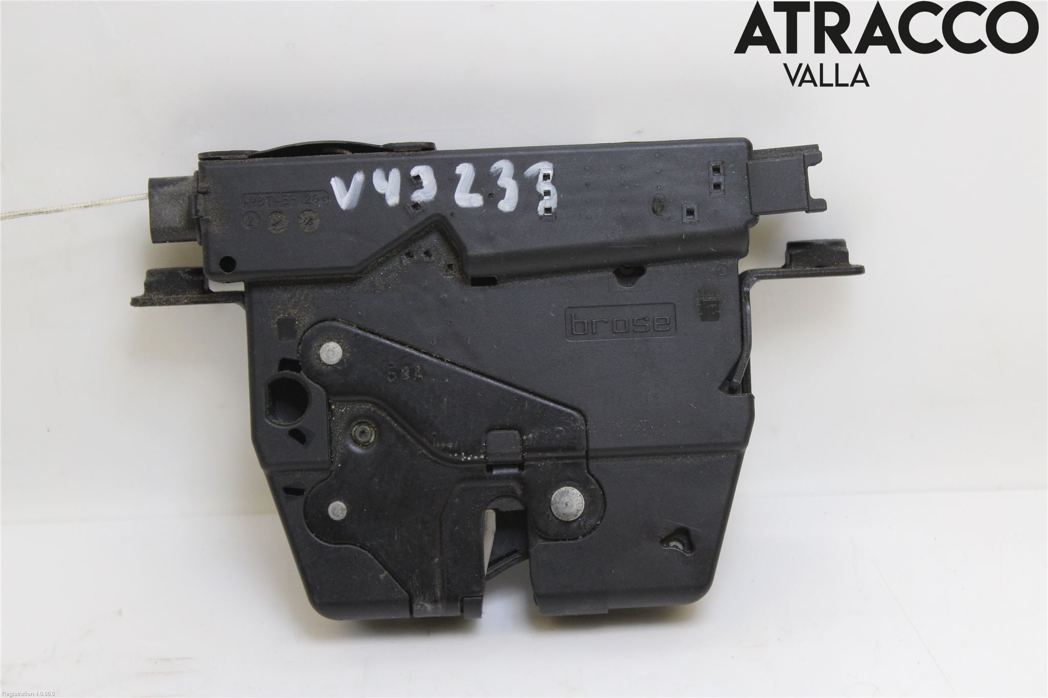 BMW 5 F10/F11/F18 09-17 Bakluke-Lokk Låsekasse