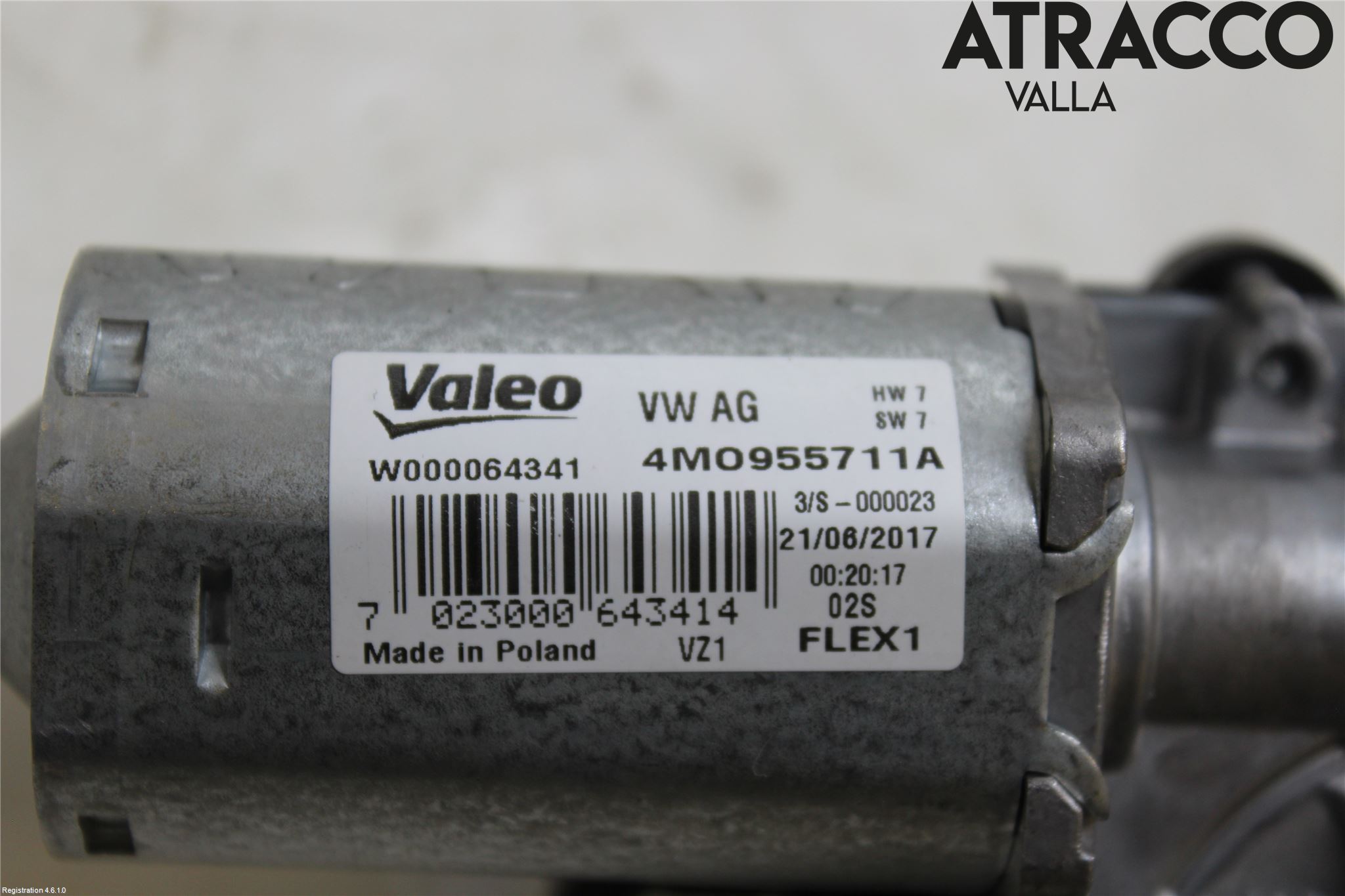 Audi A4/S4 B9 16-19 Viskermotor Bakluke