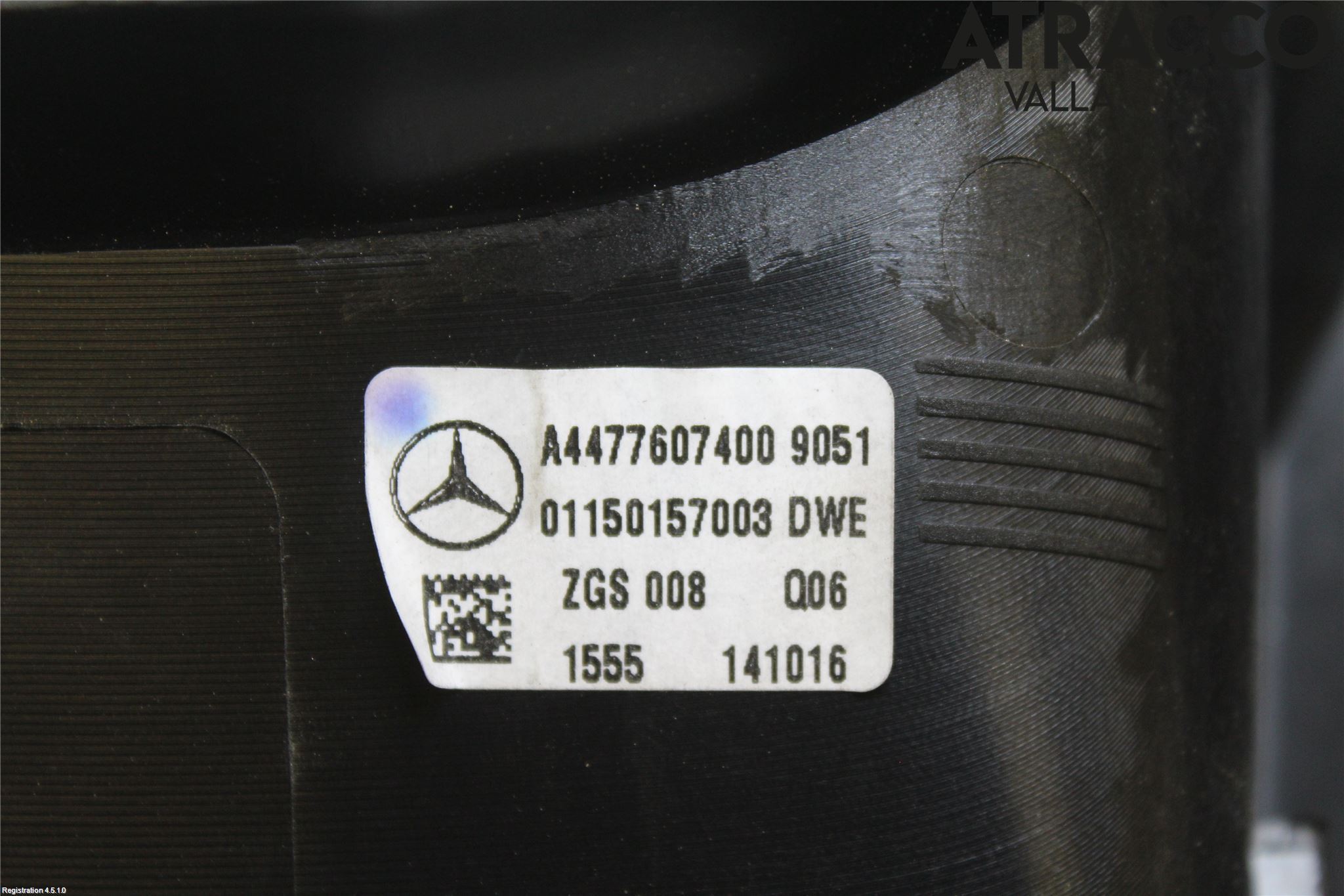 Mercedes-Benz MB VITO/V-KLASS (W640,W447,W448) 14- Innr Dørhandtak V Indre