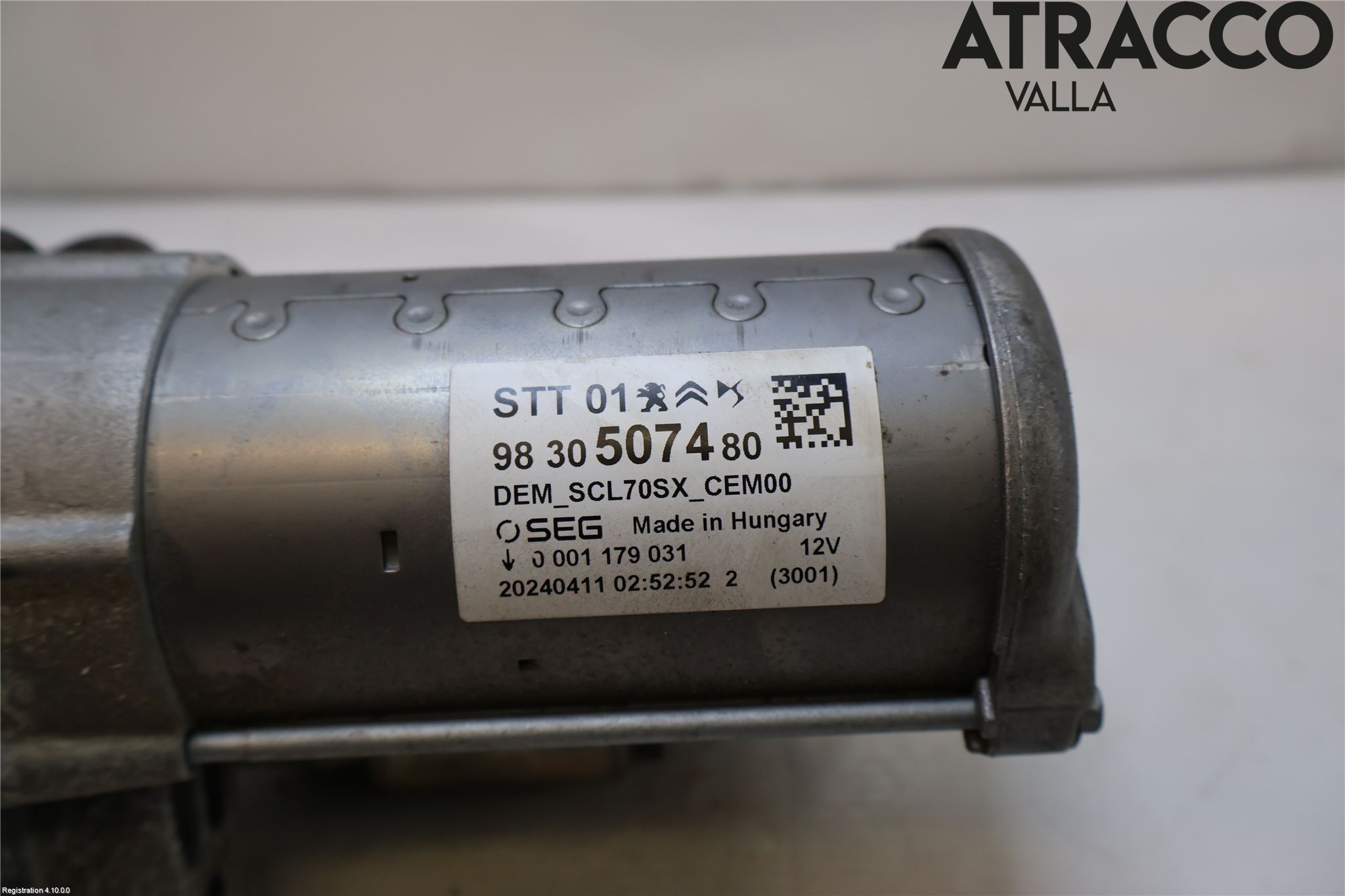 Peugeot 308/E-308 21- Startmotor