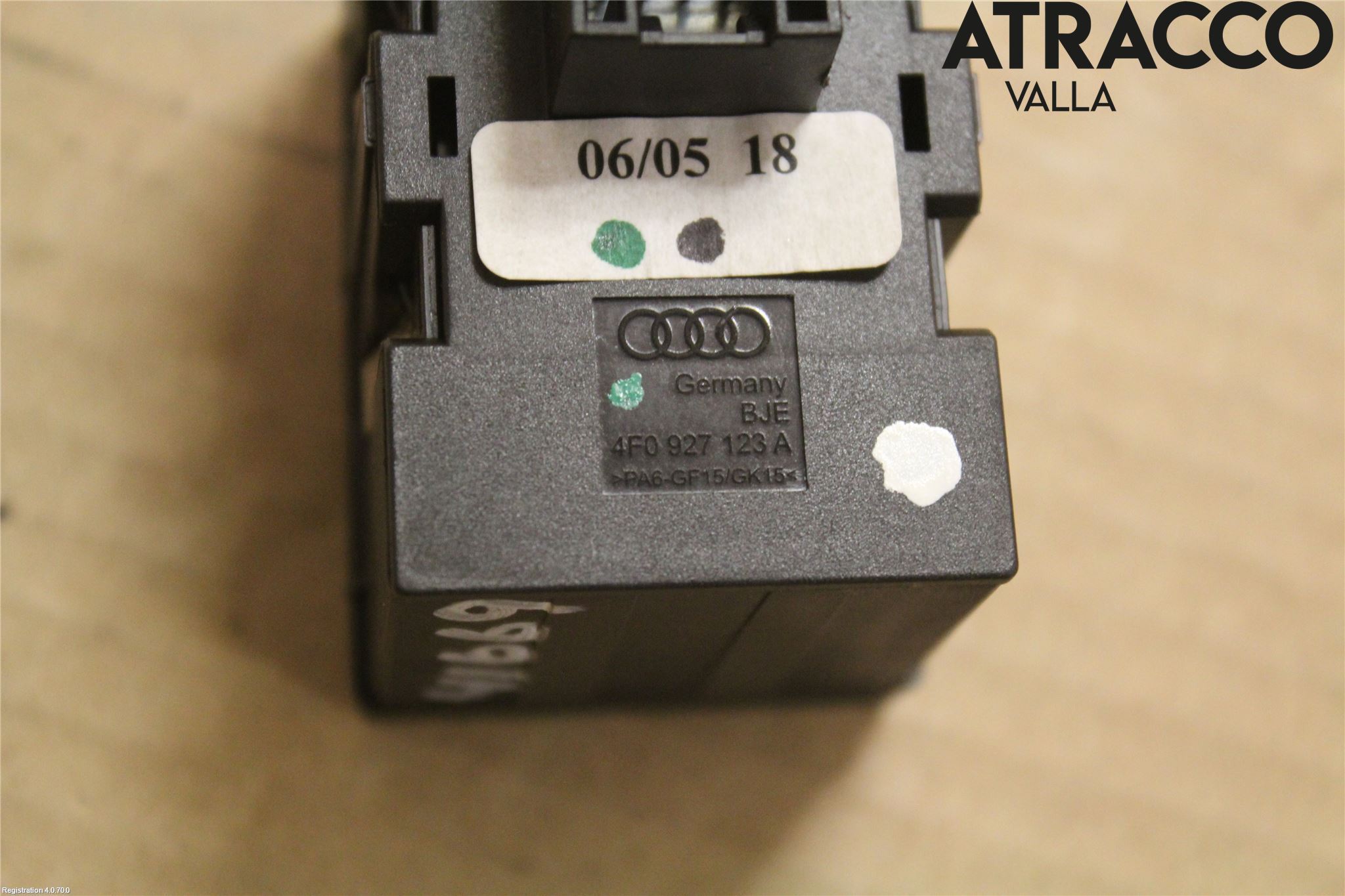 Audi A6/S6     05-11 Bryter Dashbord Lys Dimming
