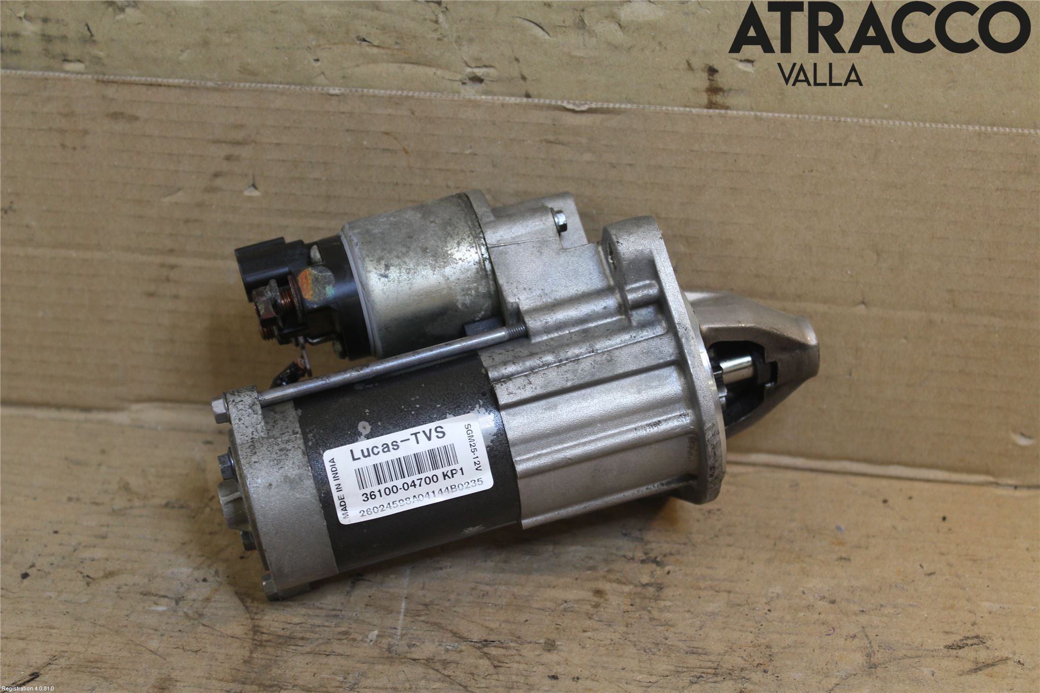 Hyundai i10 BA 14-16 Startmotor