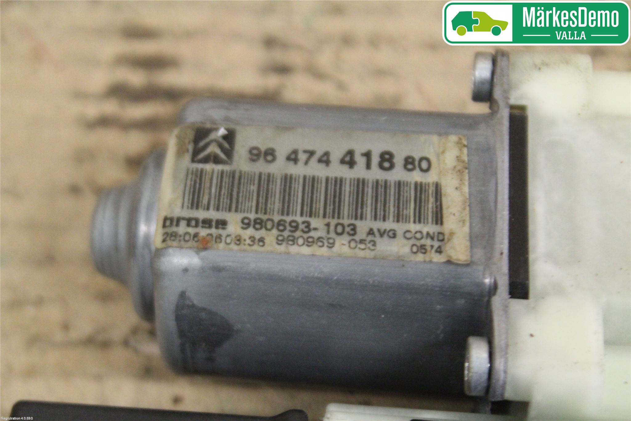Citroen C4 I   05-10 Vindusheismotor