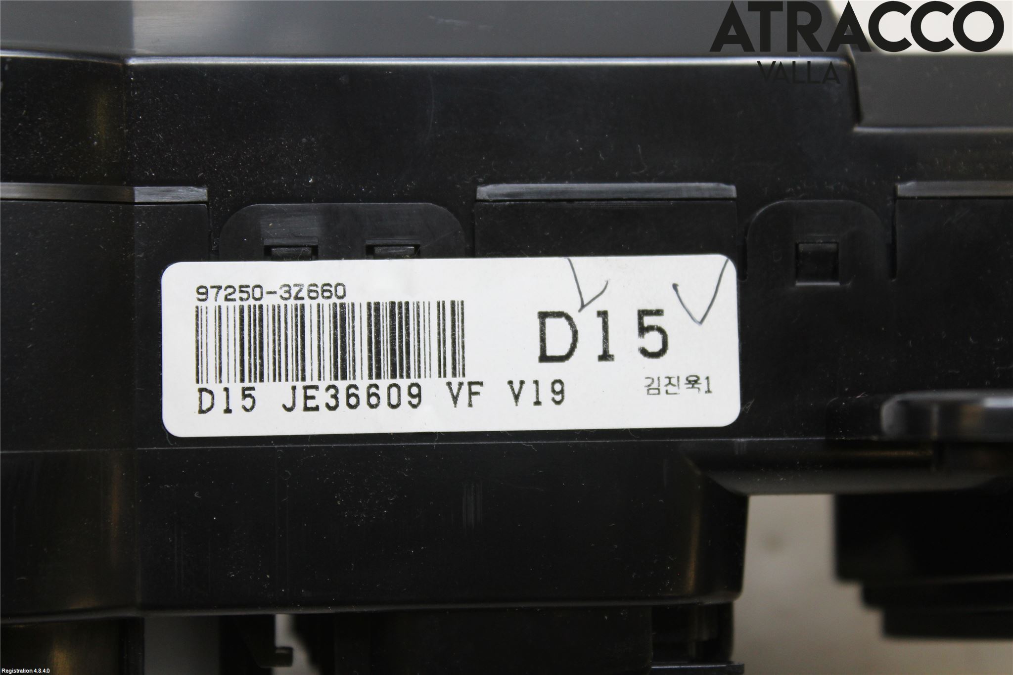 Hyundai i40 08-15 Varme Ac Betjening-Display