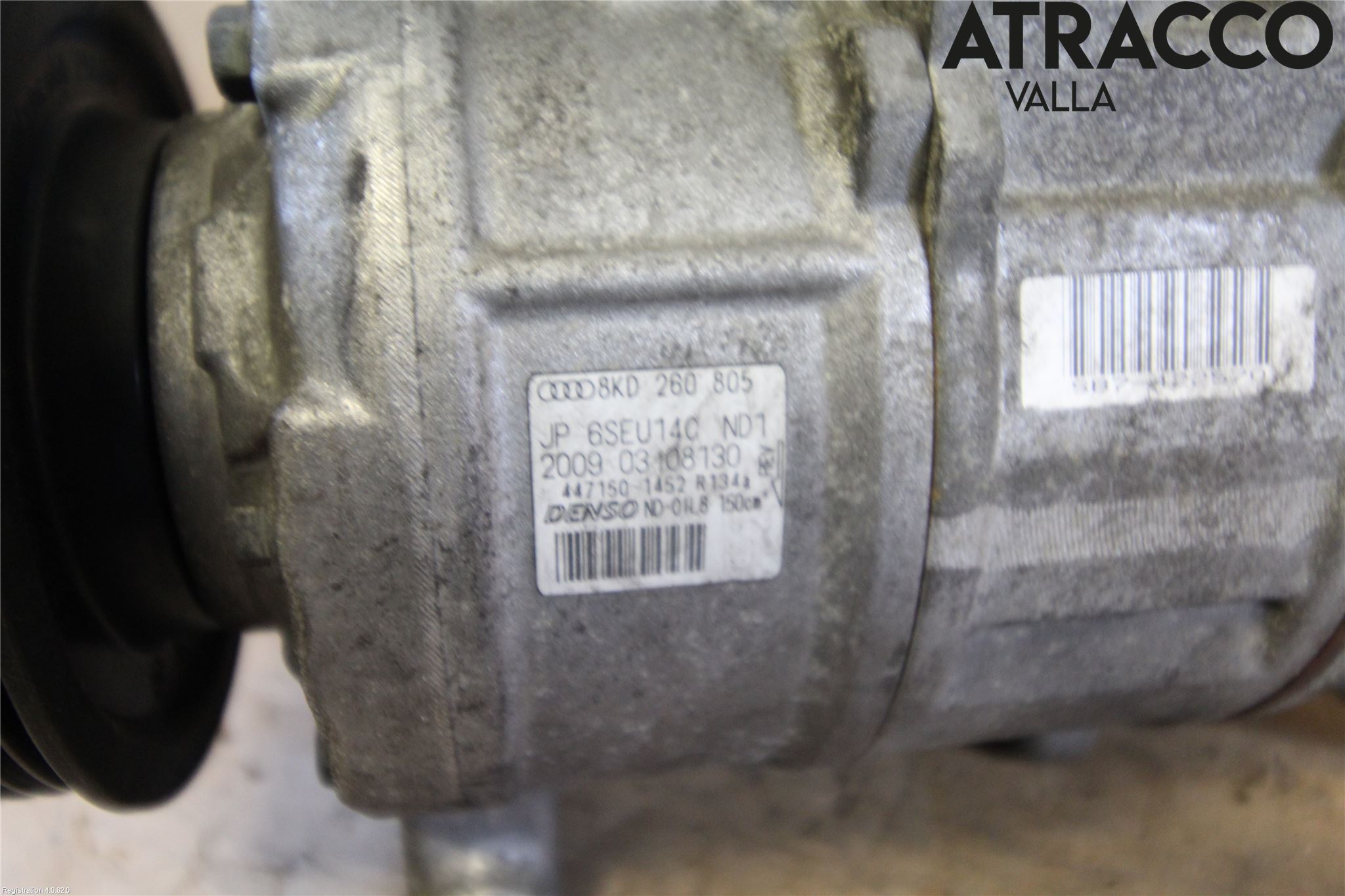 Audi A4/S4 08-11 Varme Ac Kompressor