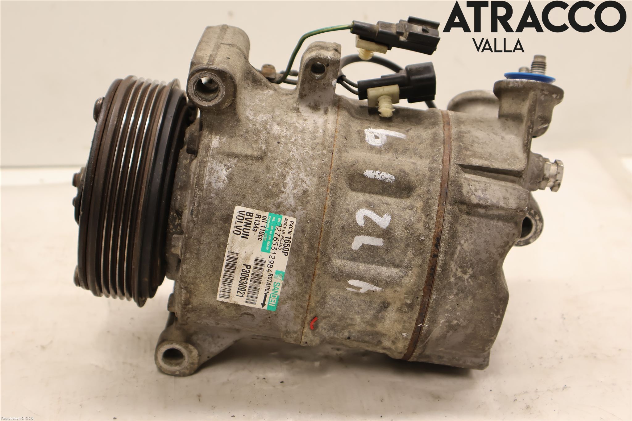 Volvo XC70 08-13 Varme Ac Kompressor
