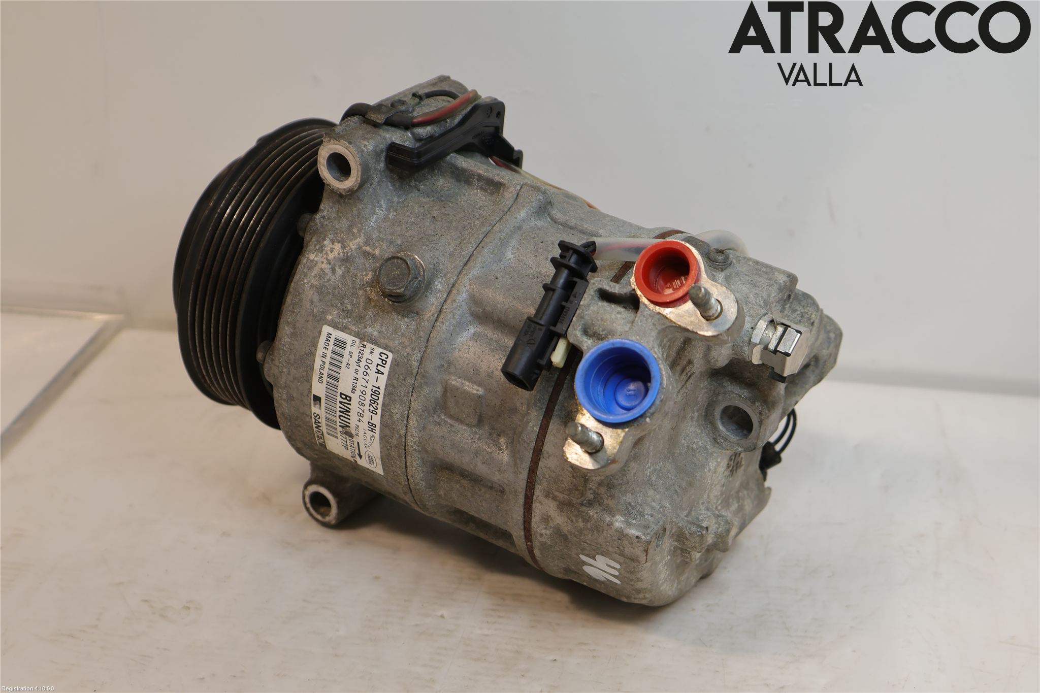 Jaguar XE (X760) 15-24 Varme Ac Kompressor