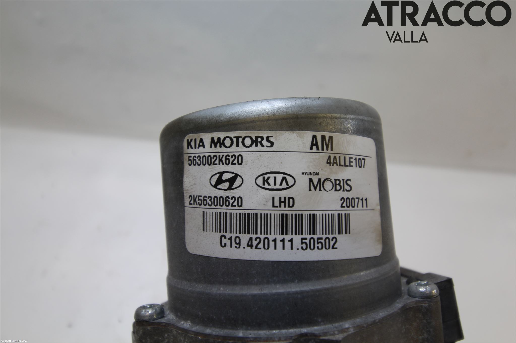 Kia SOUL 09- Rattakselaggregat Innebygd Servo