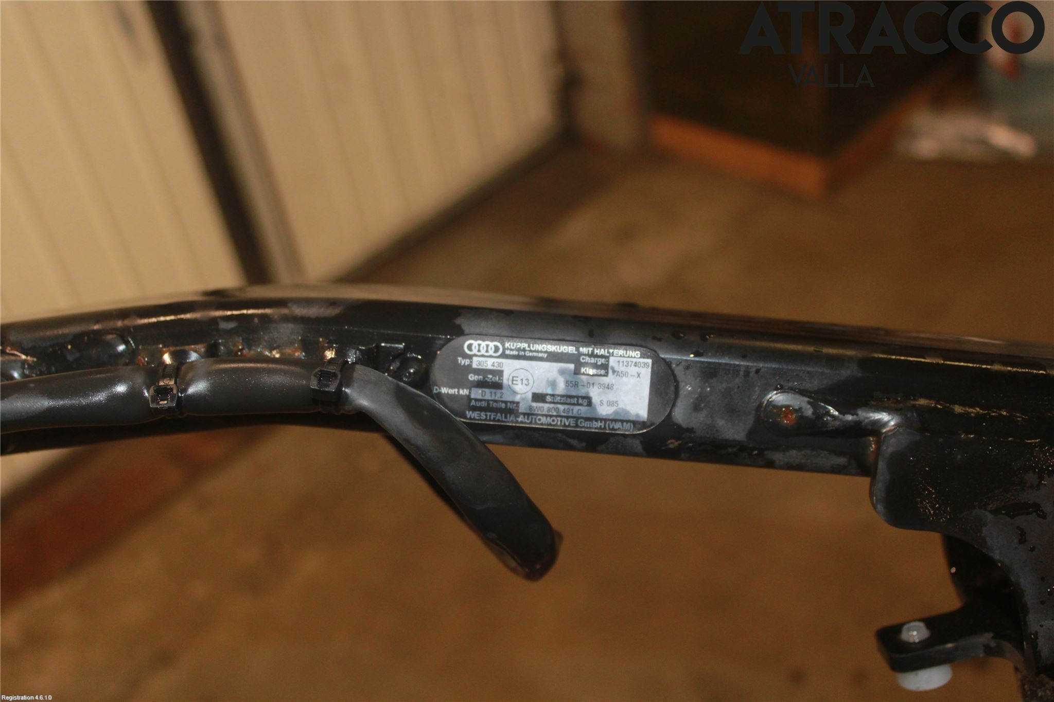 Audi A4/S4 B9 16-19 Tilhengerfeste