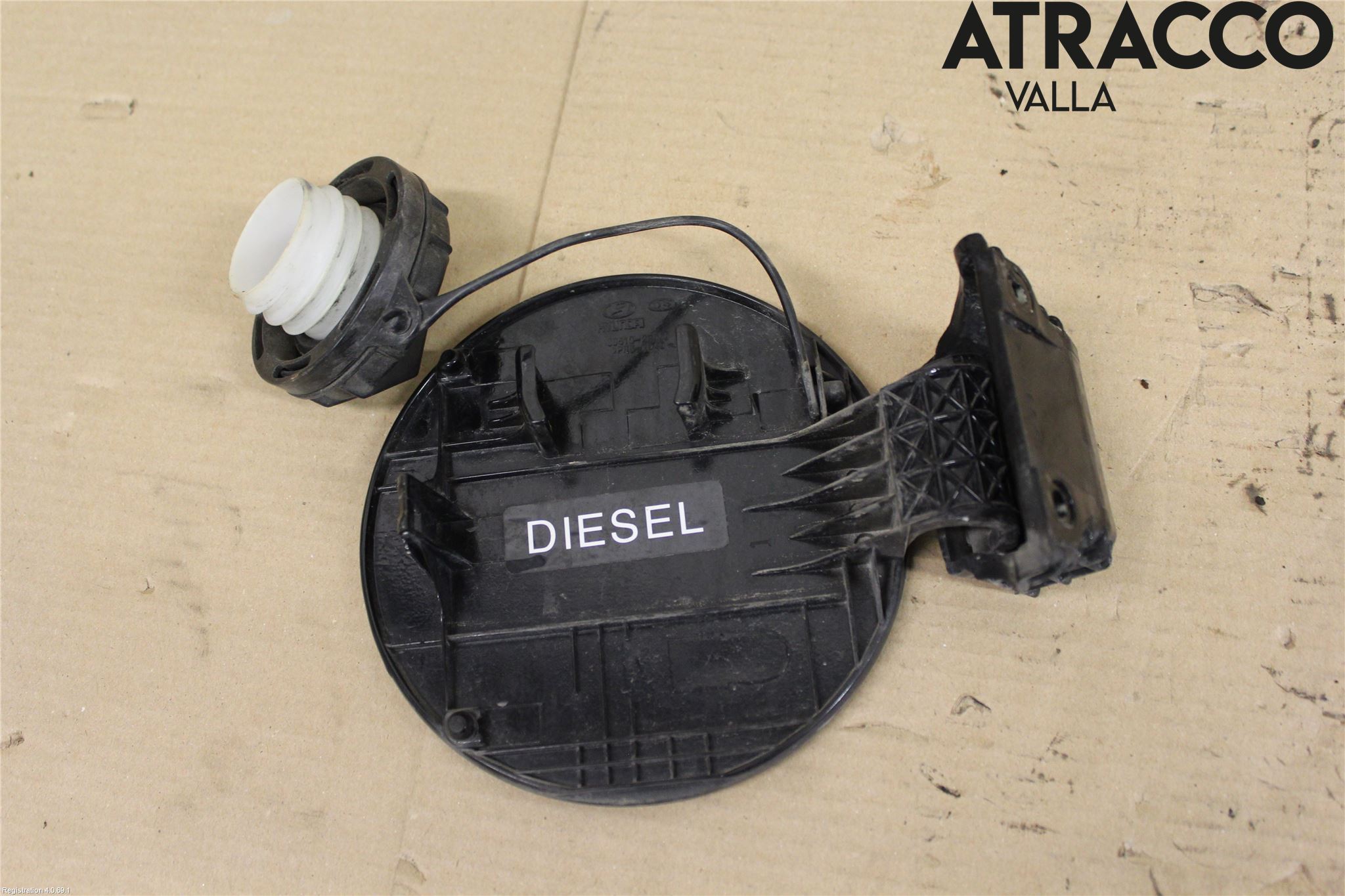 Hyundai SANTA FE  06-12 Drivstoff Tankluke