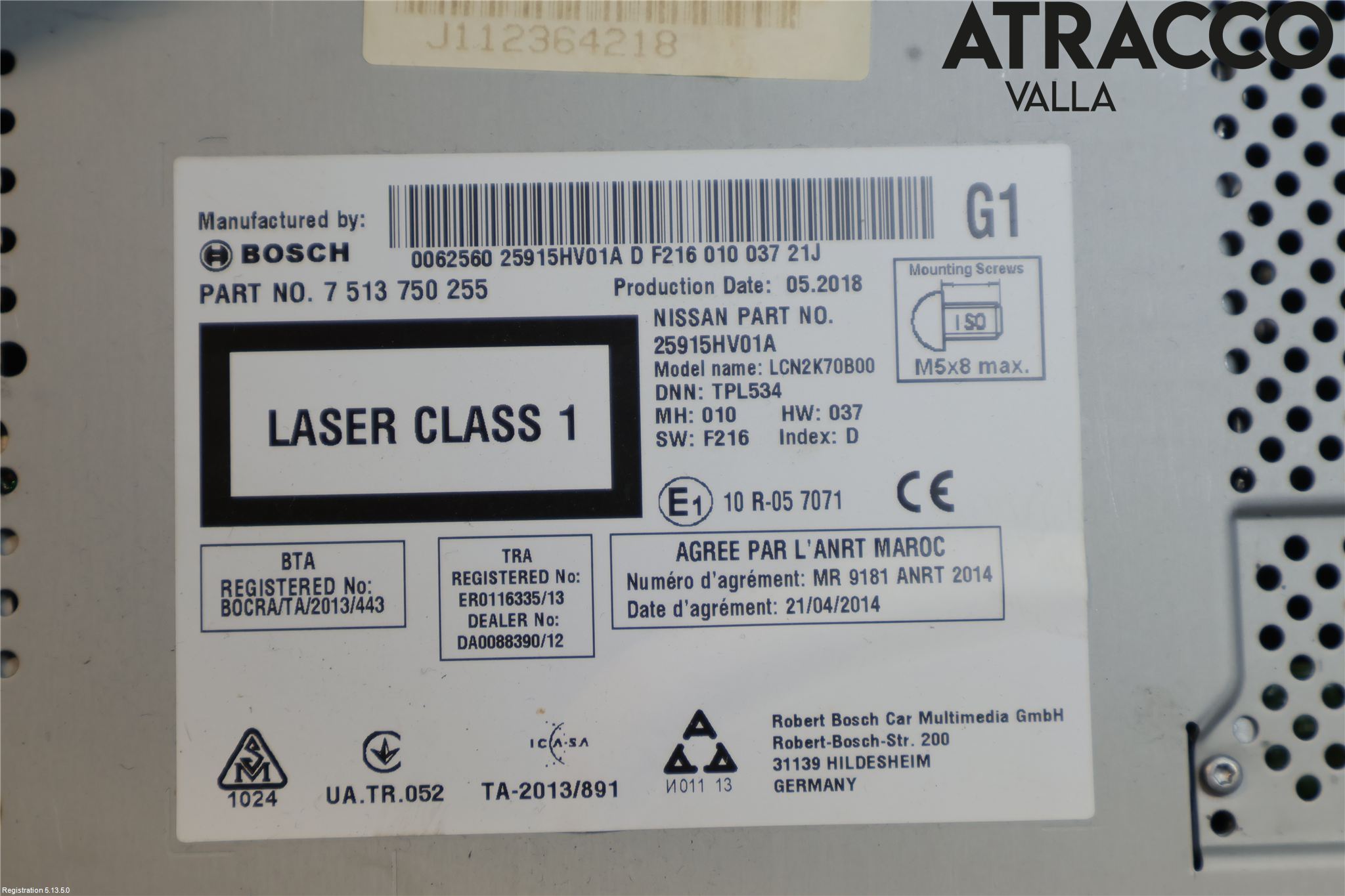 Nissan QASHQAI 17-21 Gps Navigator
