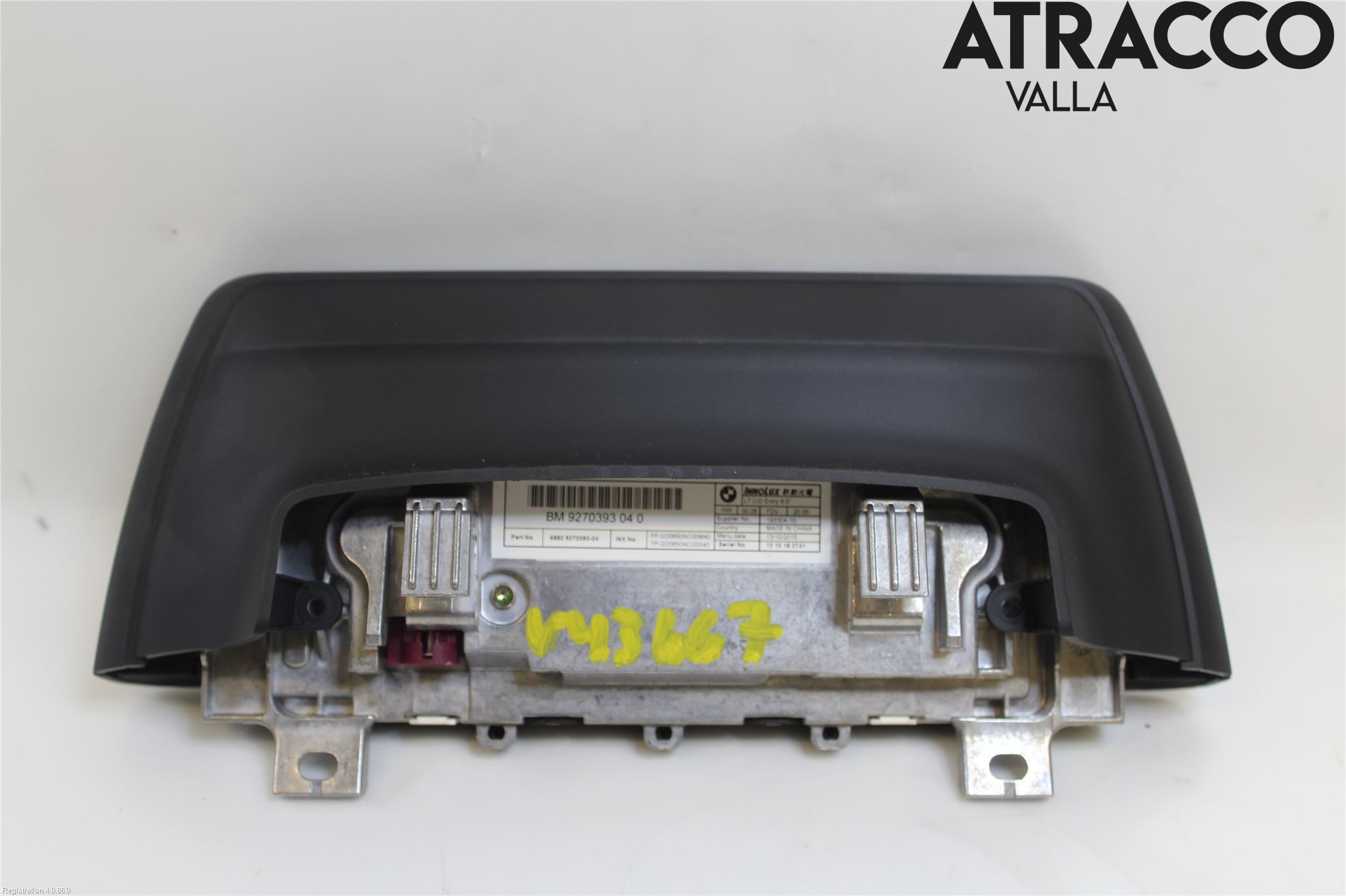 BMW 3 GT F34 13-19 Multifunktionsdisplay