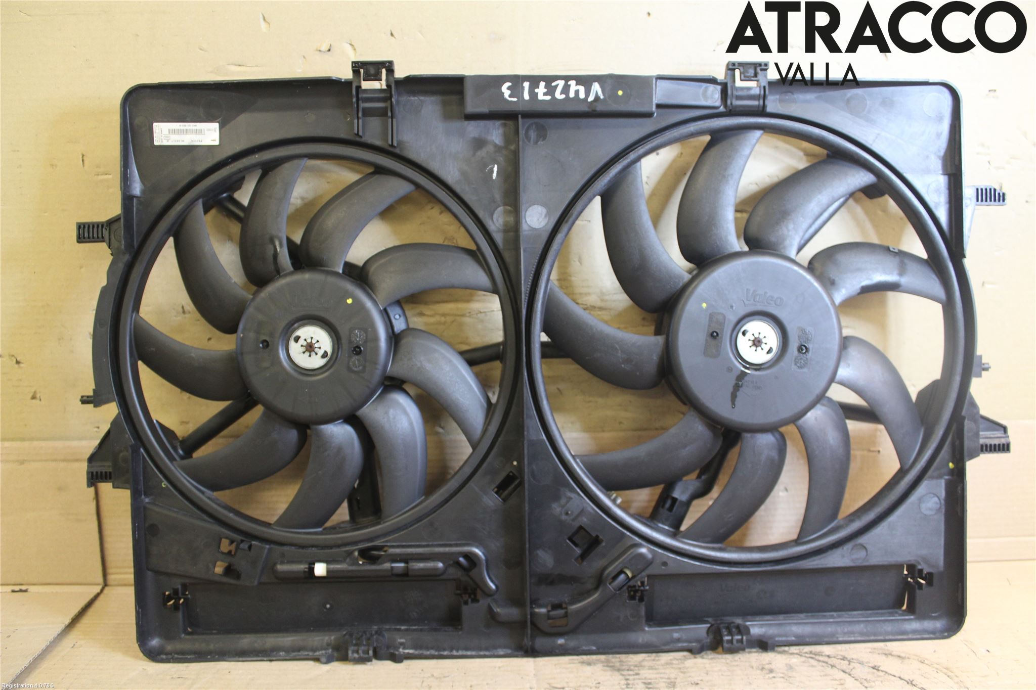 Audi A4/S4 08-11 Kjølevifte-Radiator Hus-Kåpe