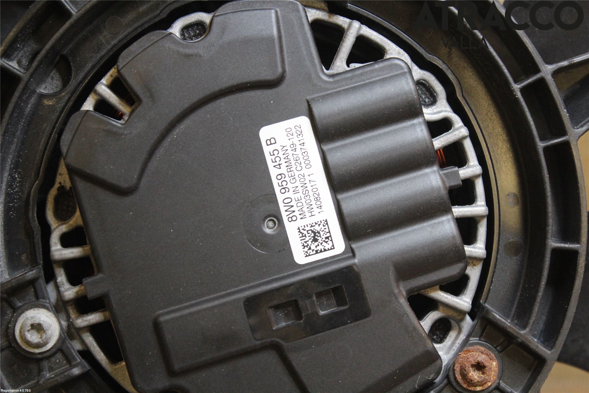 Audi A4/S4 B9 16-19 Kjølevifte Elektrisk
