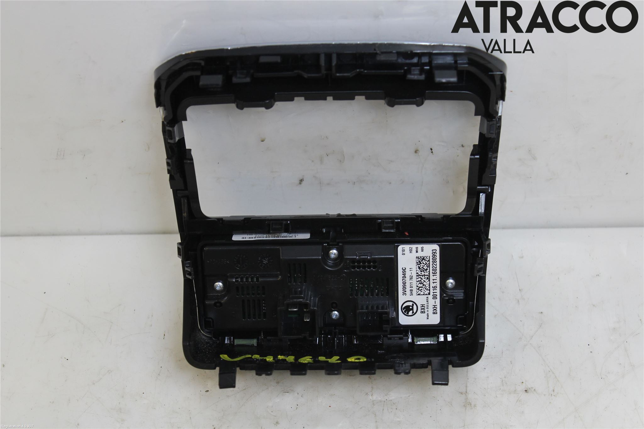 Skoda SUPERB 16-24 Varme Ac Betjening-Display
