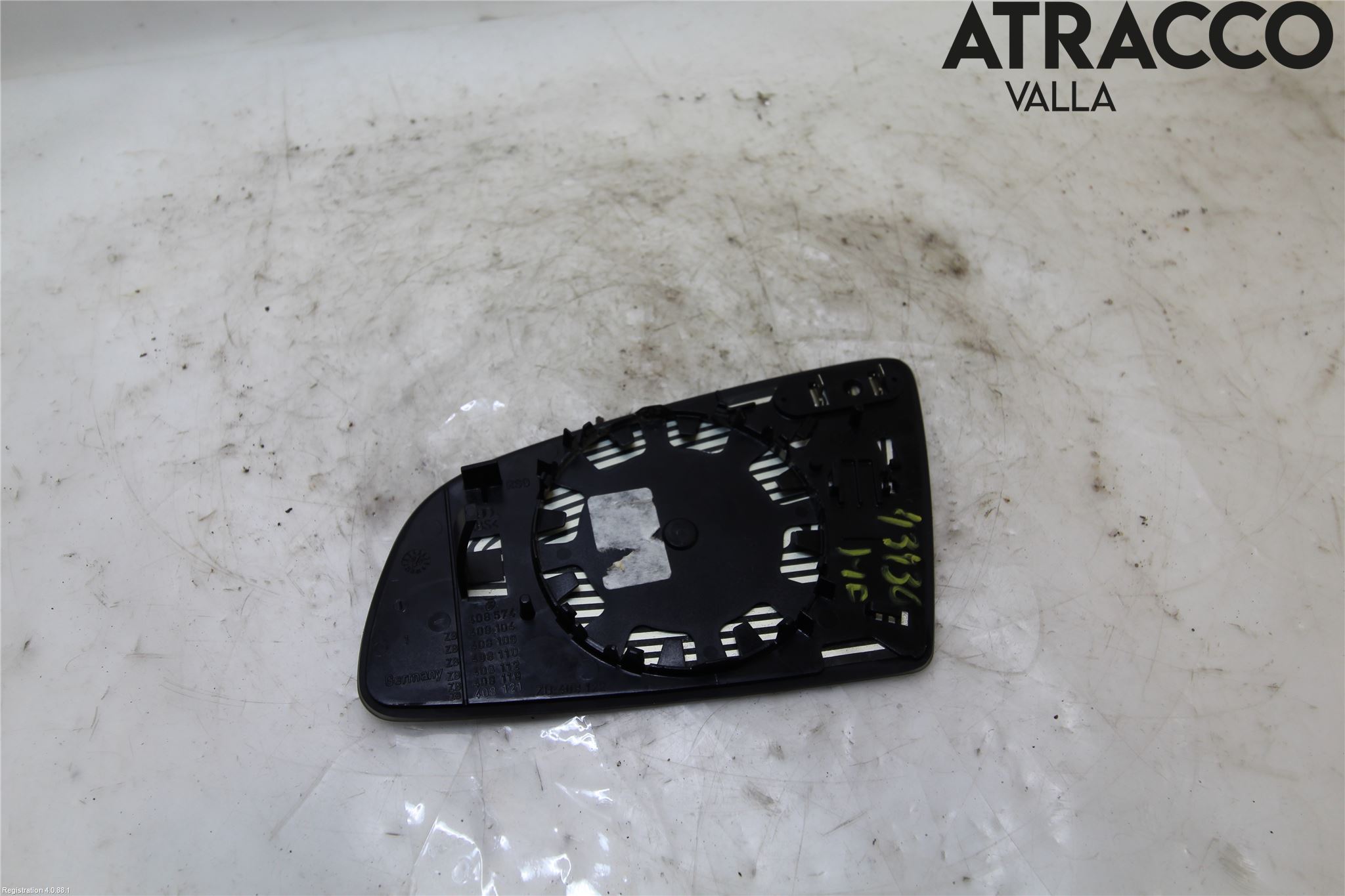 Audi A4/S4 05-07 Speil Glass H