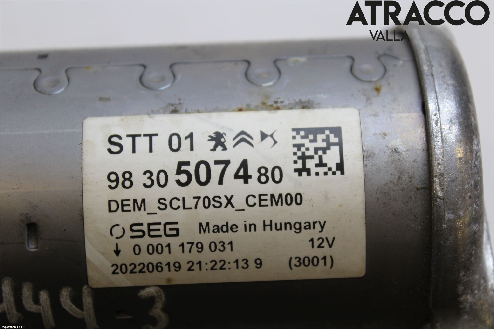 Peugeot 208/E-208 20- Startmotor