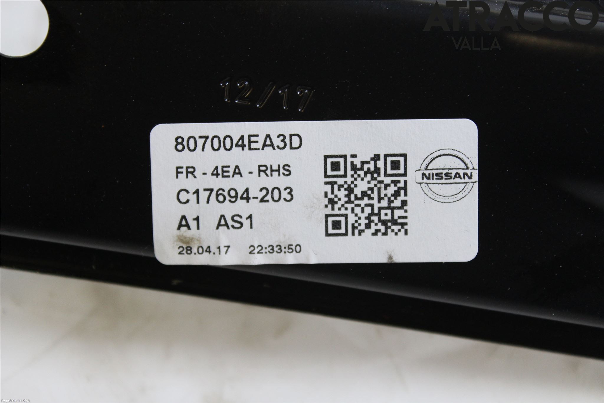 Nissan QASHQAI 14-17 Vindusheis El Komp