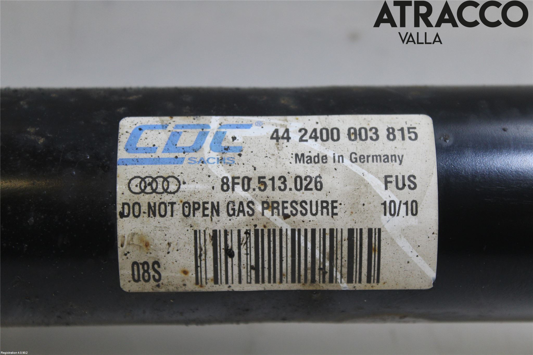 Audi A4/S4 08-11 Støtdemper Bak