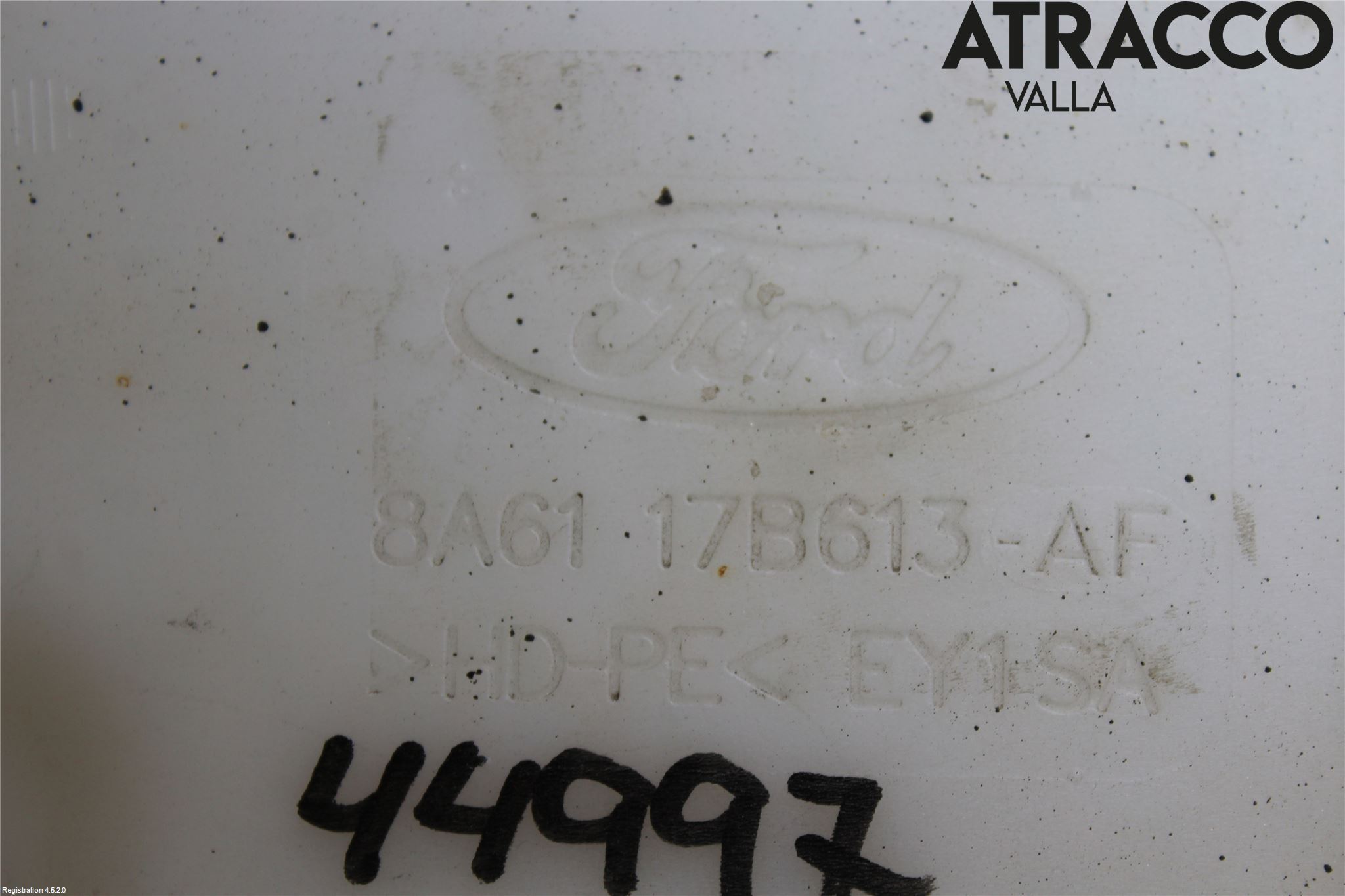 Ford FIESTA 13-17 Spylerbeholder Frontrute