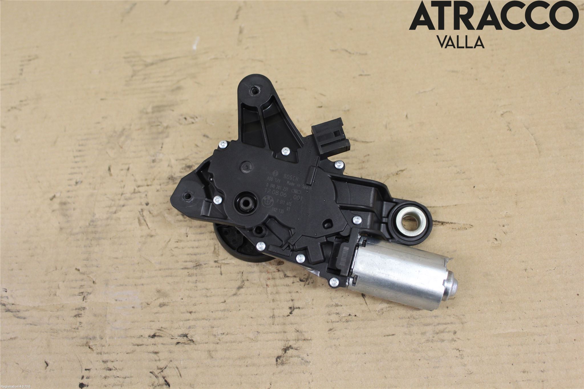BMW 5 F10/F11/F18 09-17 Viskermotor Bakluke