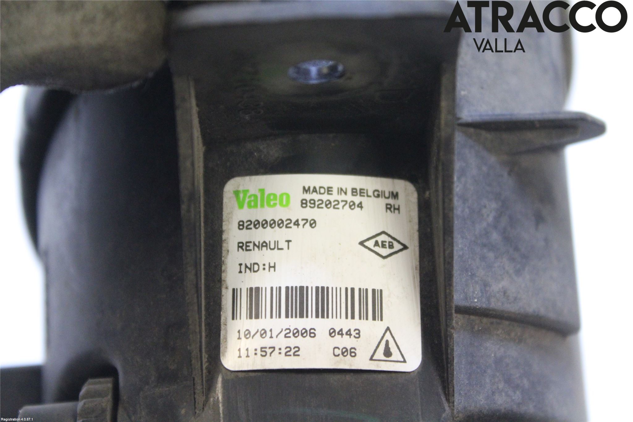 Renault CLIO III  06-09 Frontlykt-Kurve-Tåkelys