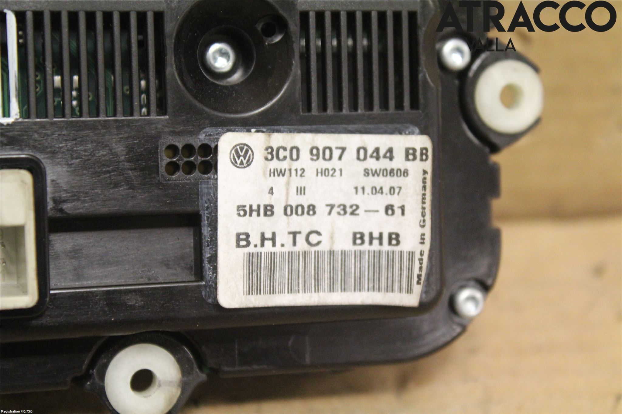 Volkswagen VW PASSAT 05-11 Varme Ac Betjening-Display