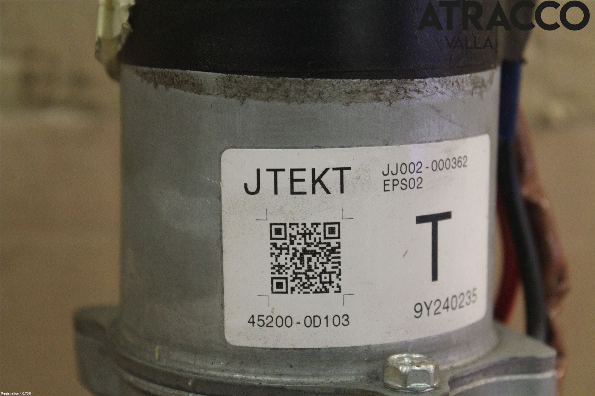 Toyota YARIS XP90 06-11 Rattakselaggregat Innebygd Servo