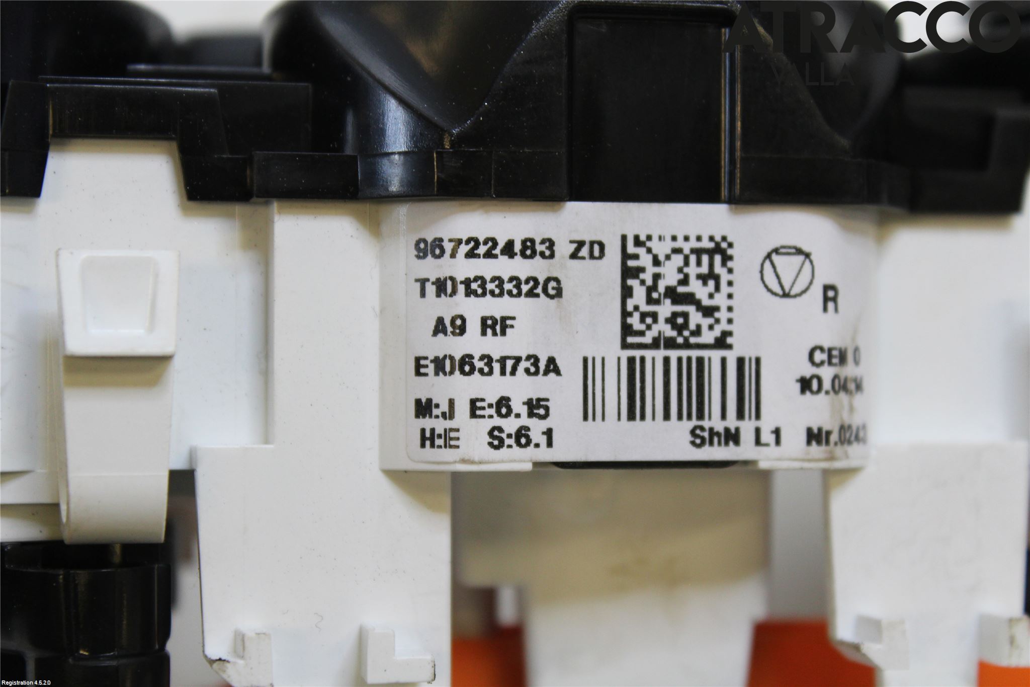 Peugeot 2008 13-20 Varme Ac Betjening-Display