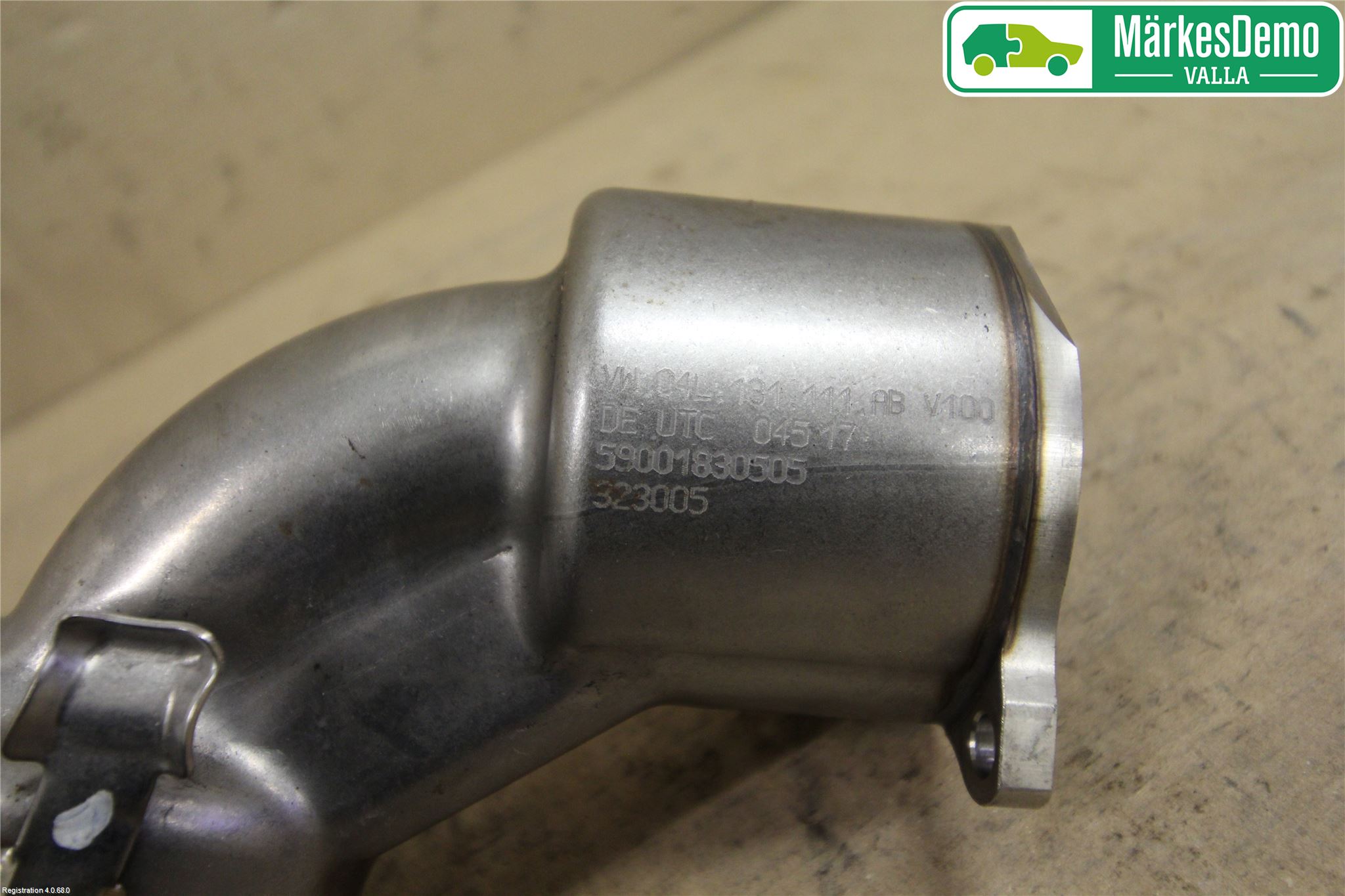 Audi A5 17- Intercooler Rør-Slange