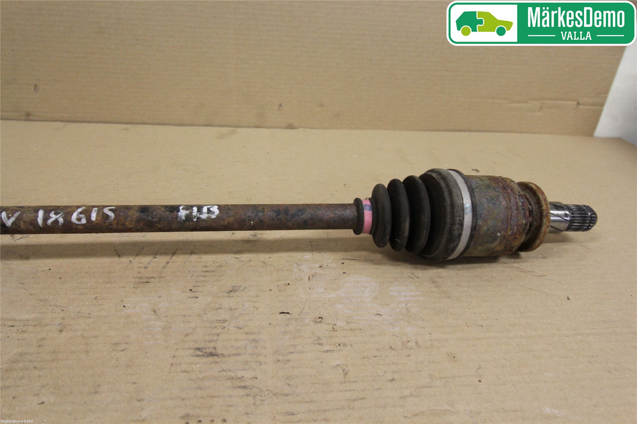 Subaru OUTBACK 10-15 Drivaksel Bak Kompl Høyre