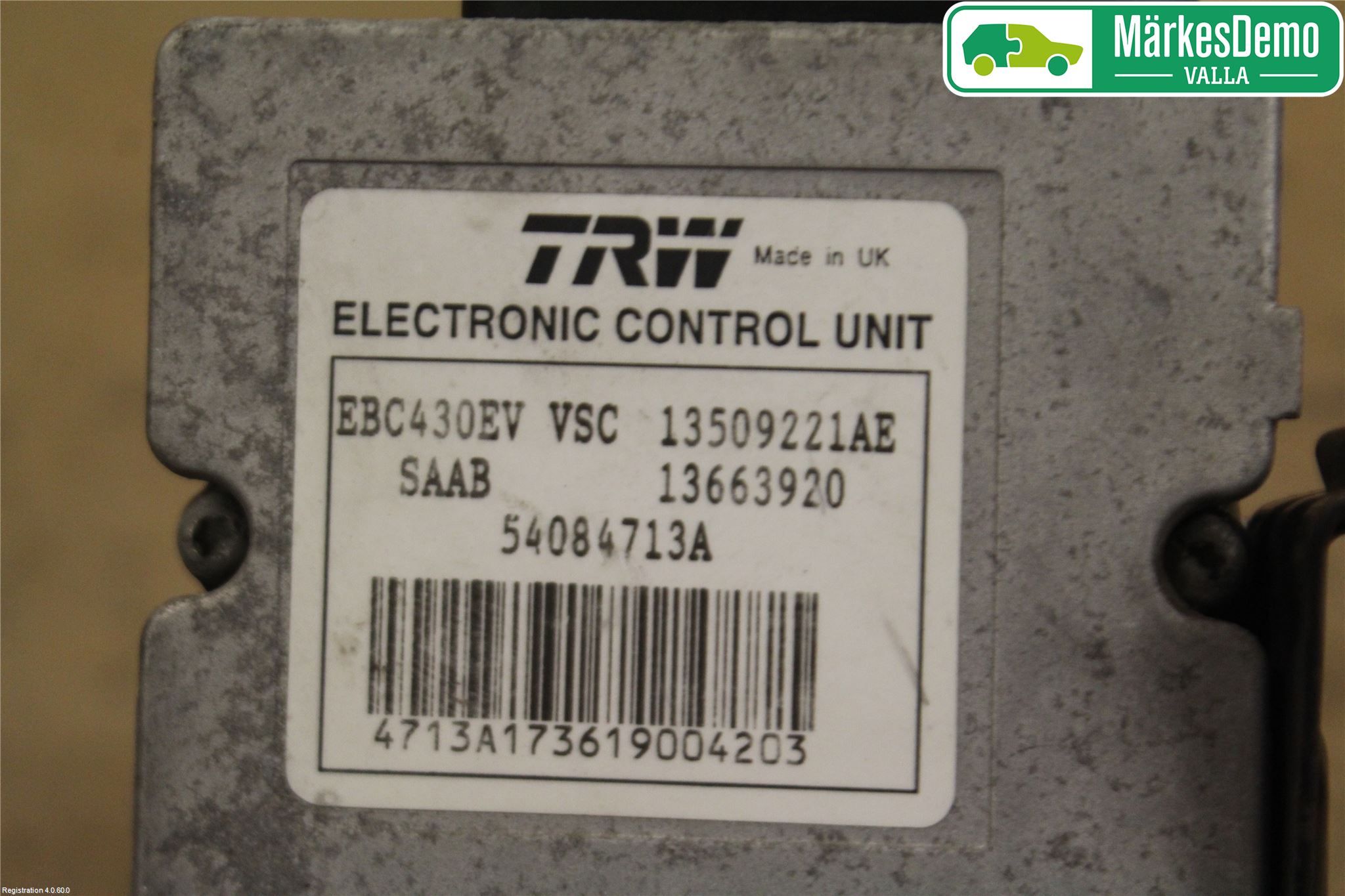 Saab 9-3 VER 2 Abs Hydraulikkaggregat