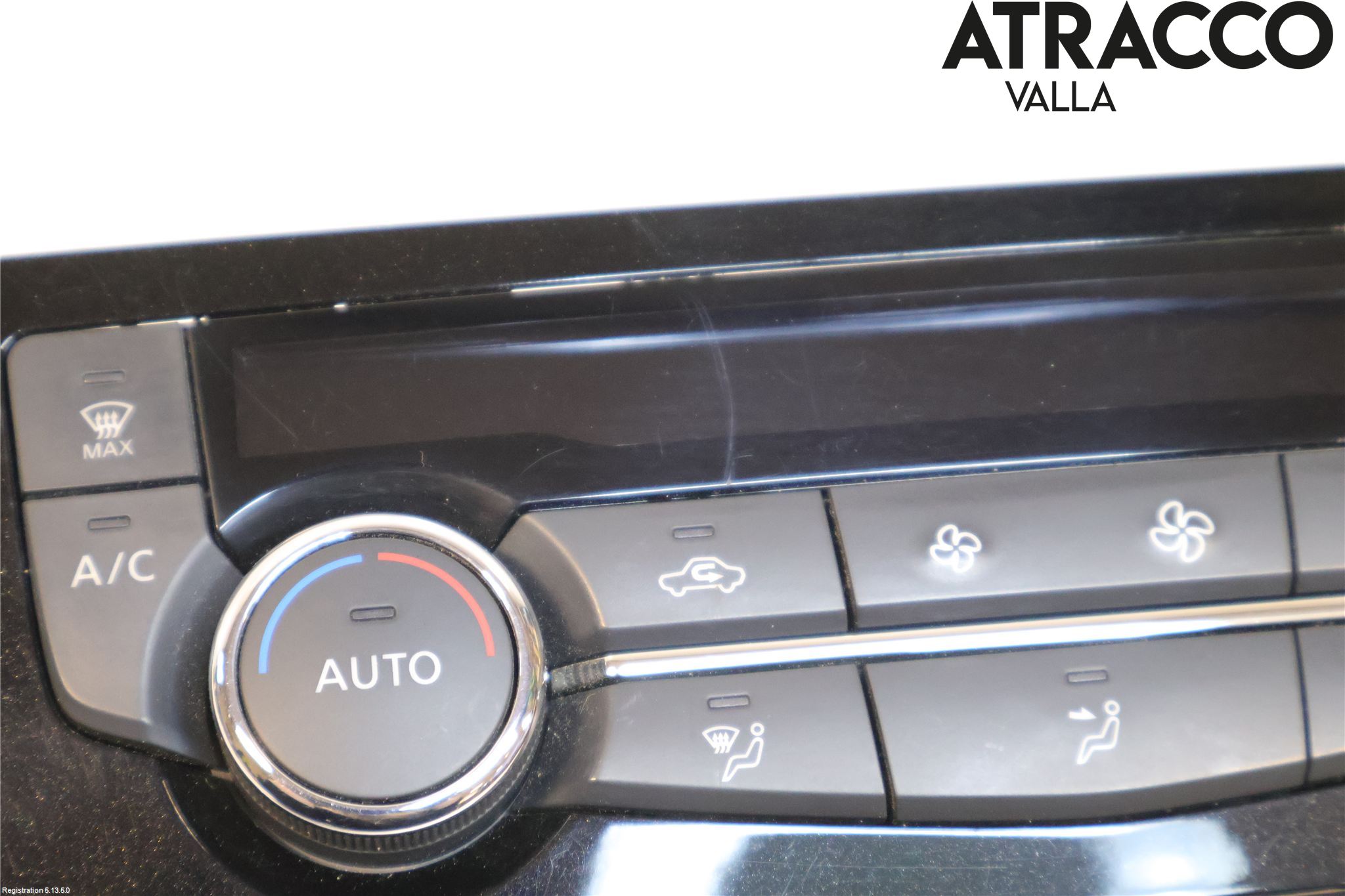 Nissan QASHQAI 17-21 Varme Ac Betjening-Display