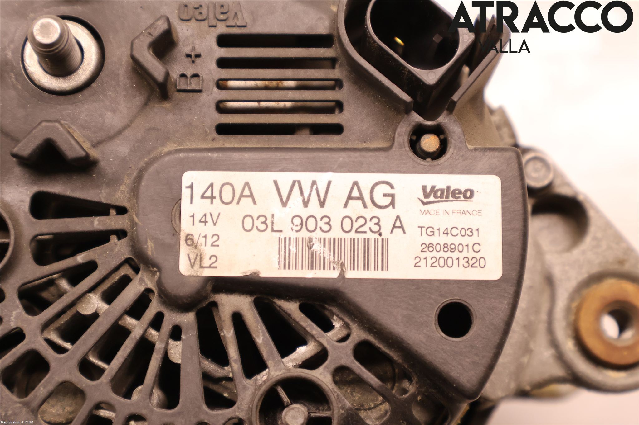 Volkswagen VW GOLF VI 09-13 Dynamo