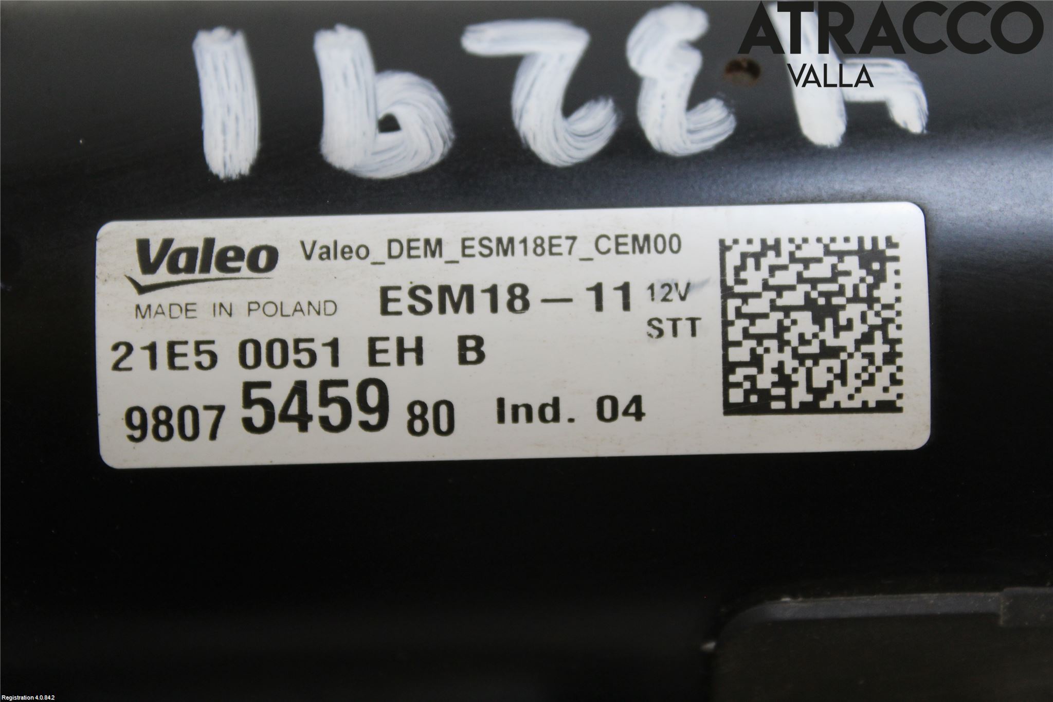 Peugeot 208 12-15 Startmotor
