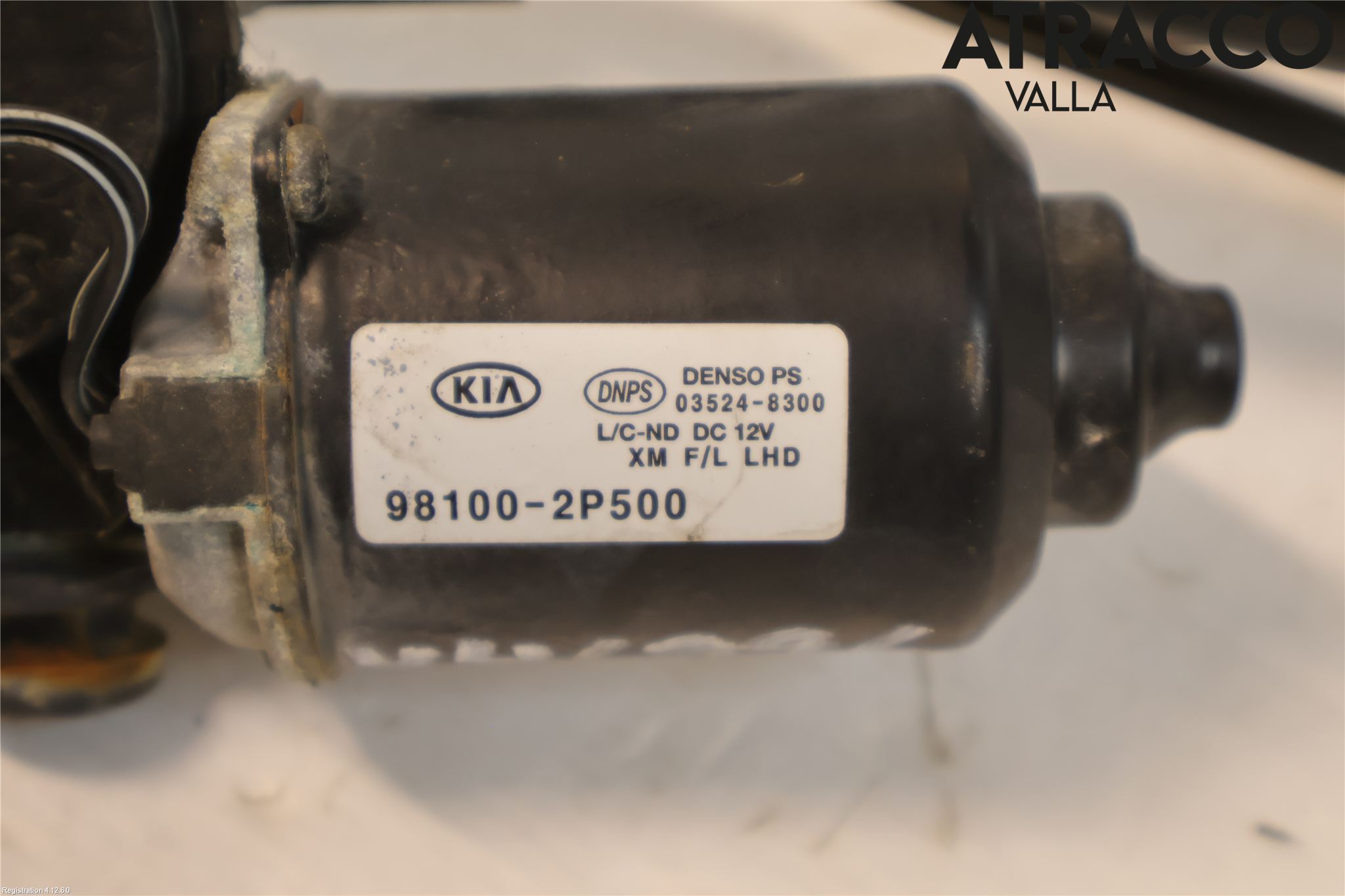 Kia SORENTO 10-14 Viskeroverføring Frontrute