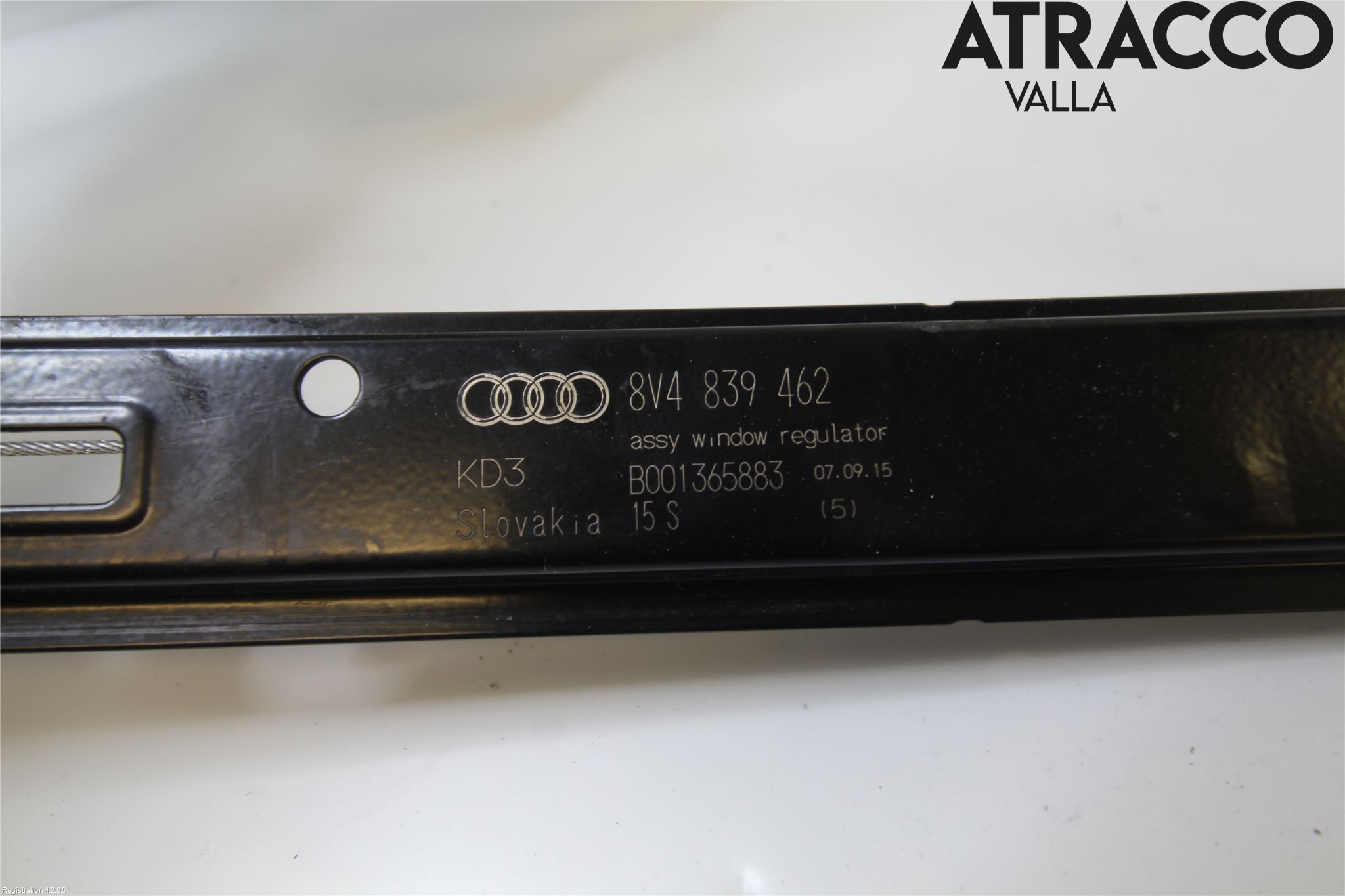 Audi A3/S3 8V 13-20 Vindusheis El Komp