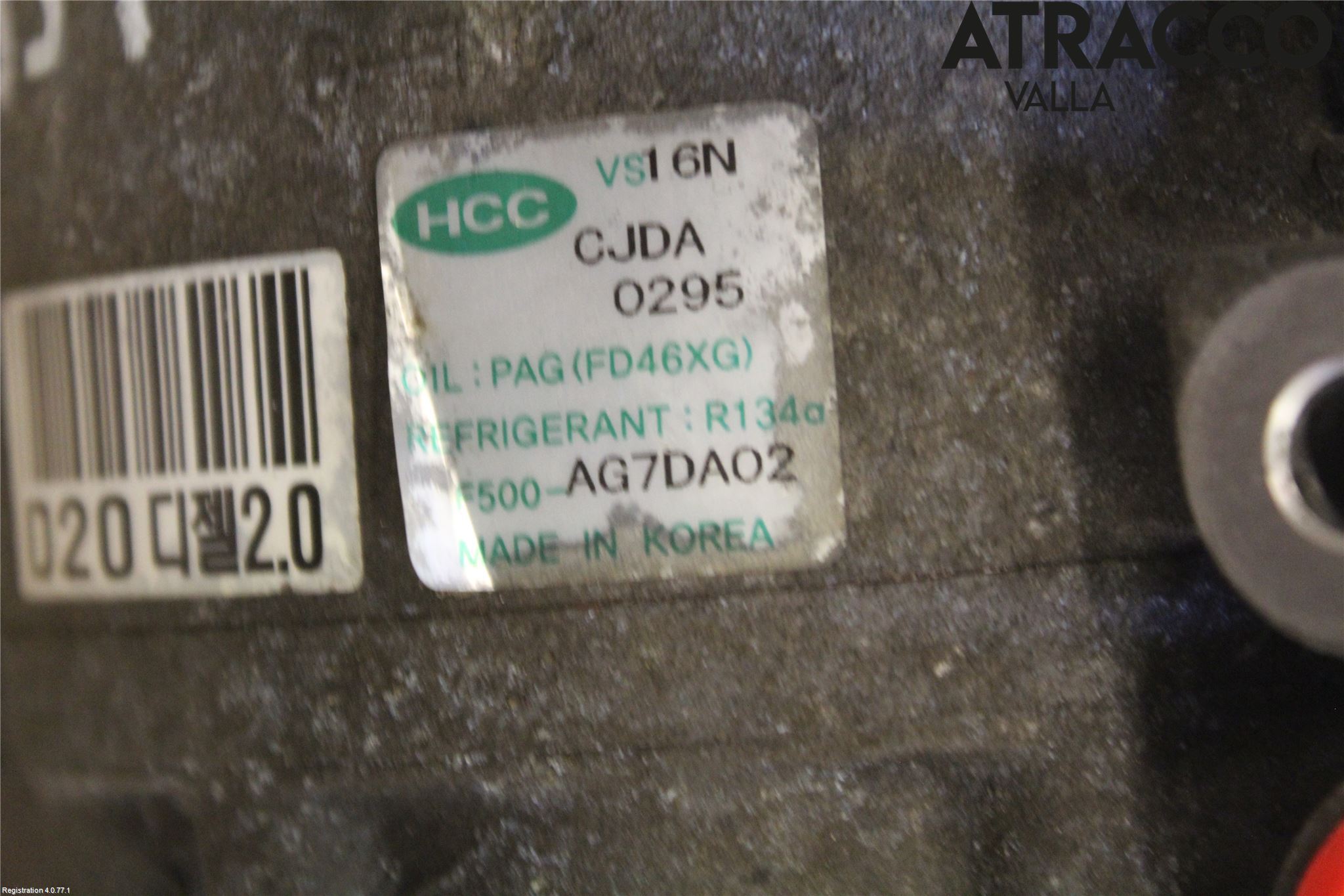 Hyundai i30 FD 07-12 Varme Ac Kompressor