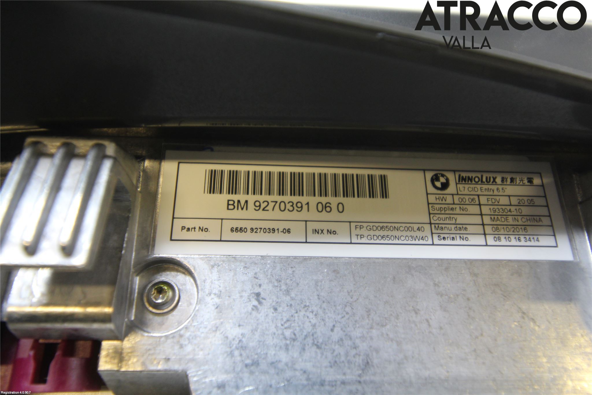 BMW 1 F20/F21 11-19 Multifunktionsdisplay