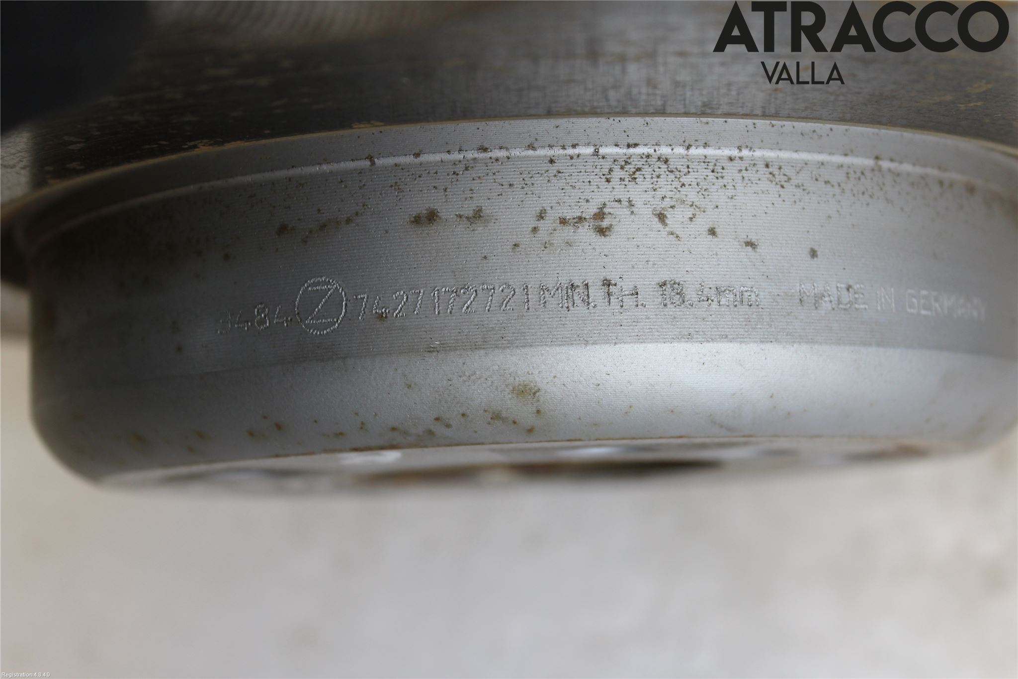 BMW 5 F10/F11/F18 09-17 Bremseskive Bak
