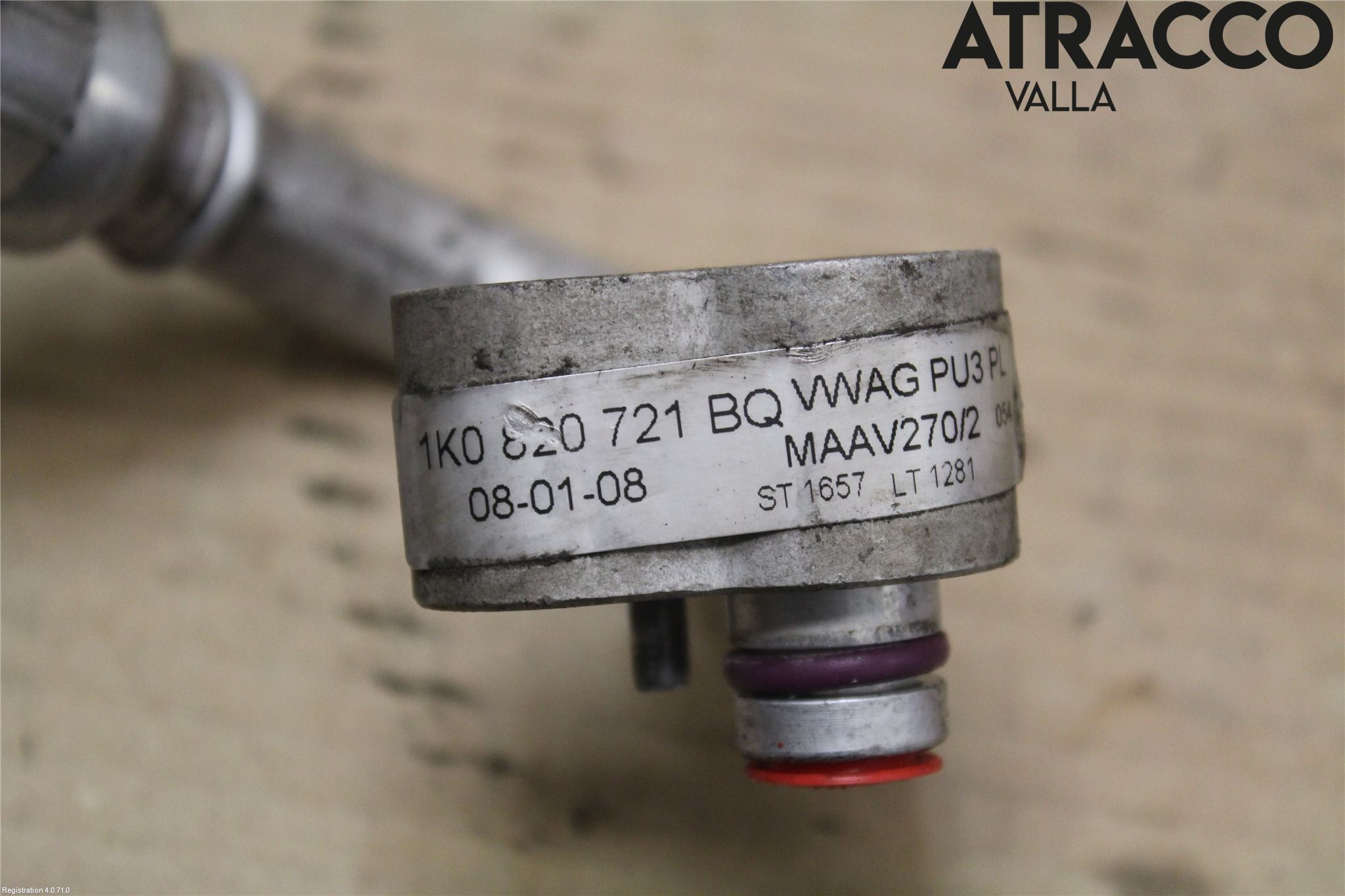 Volkswagen VW GOLF V 04-09 Varme Ac Slange - Rør